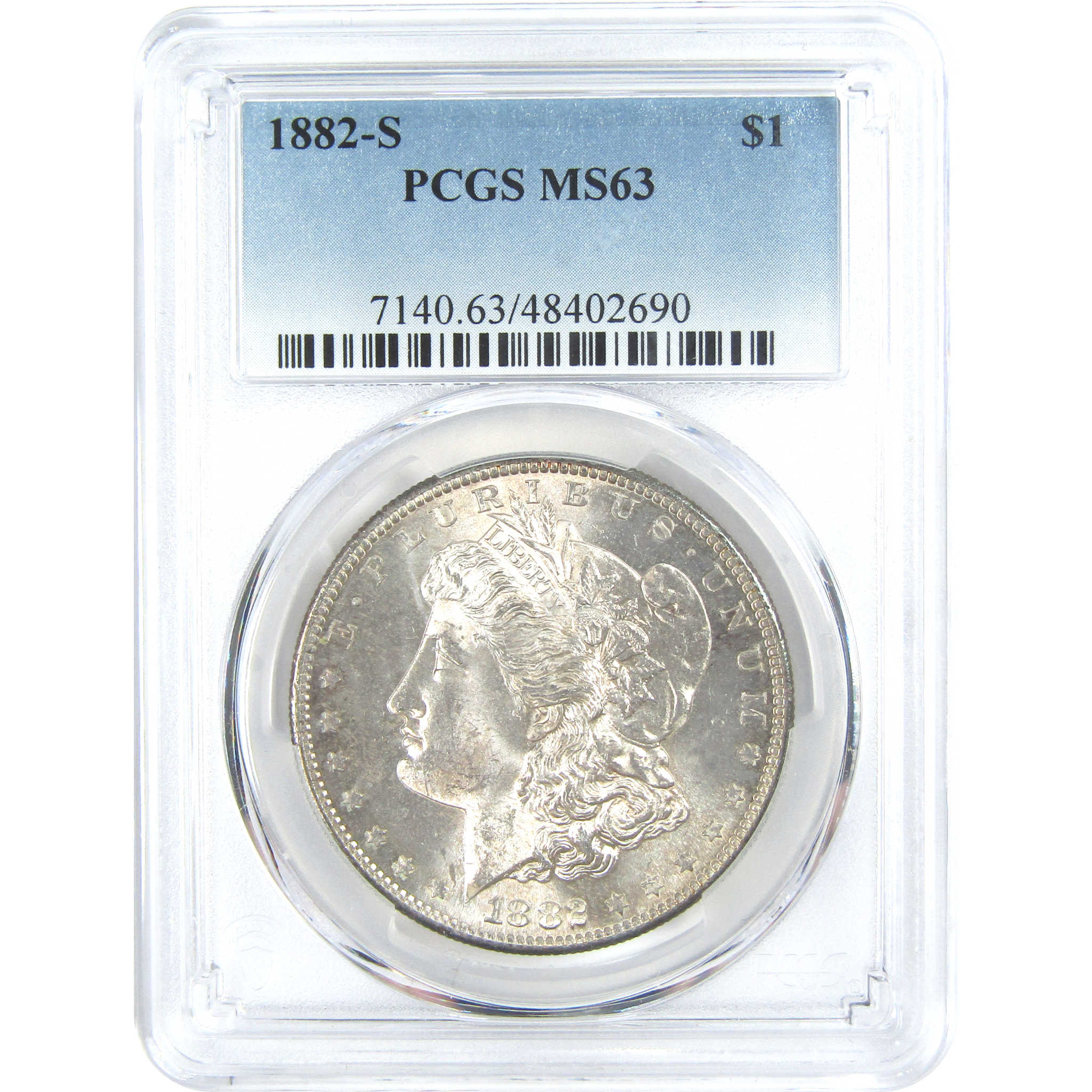 1882 S Morgan Dollar MS 63 PCGS Silver $1 Uncirculated Coin SKU:I15729 - Morgan coin - Morgan silver dollar - Morgan silver dollar for sale - Profile Coins &amp; Collectibles