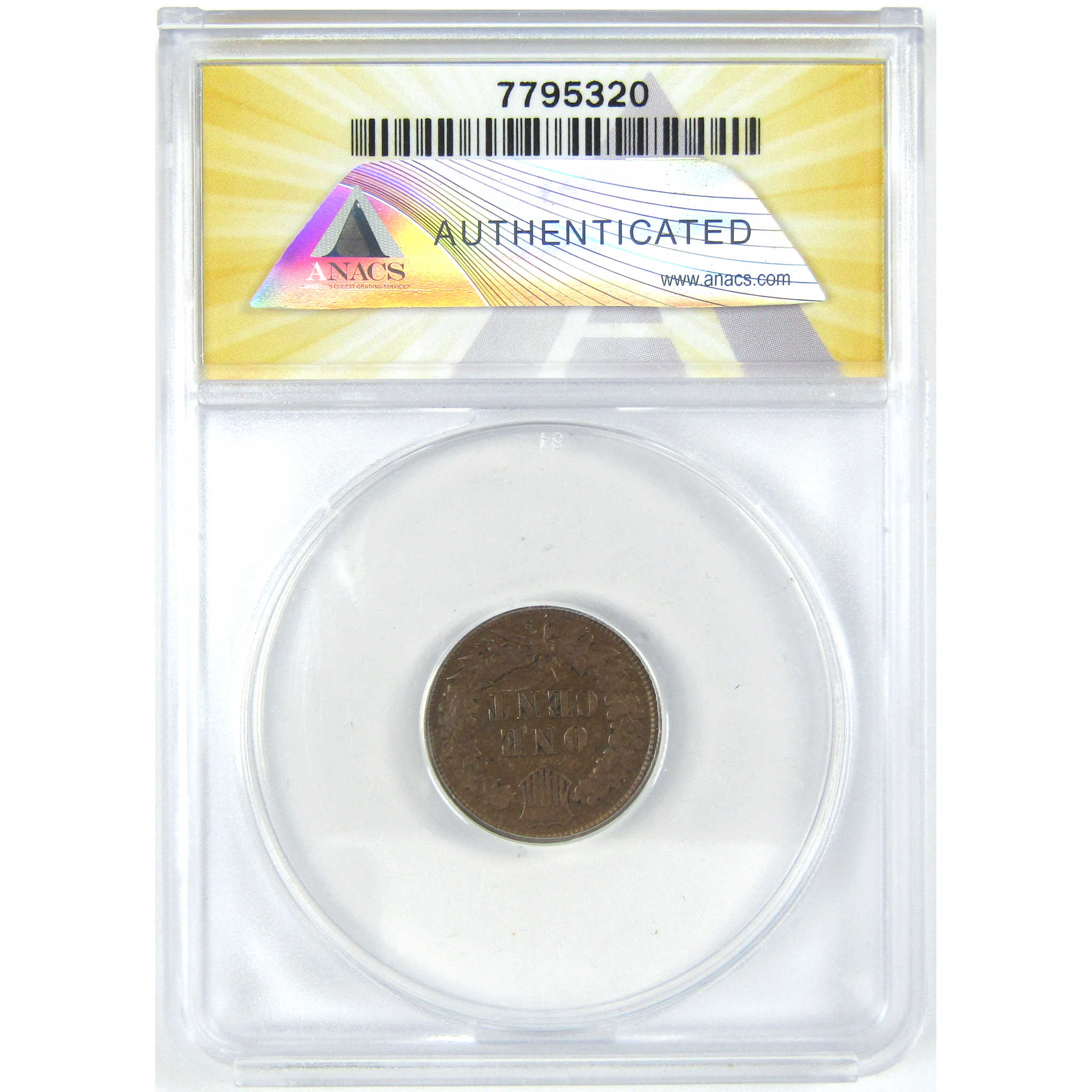 1908 S Indian Head Cent VF 25 ANACS Penny 1c Coin SKU:I16263