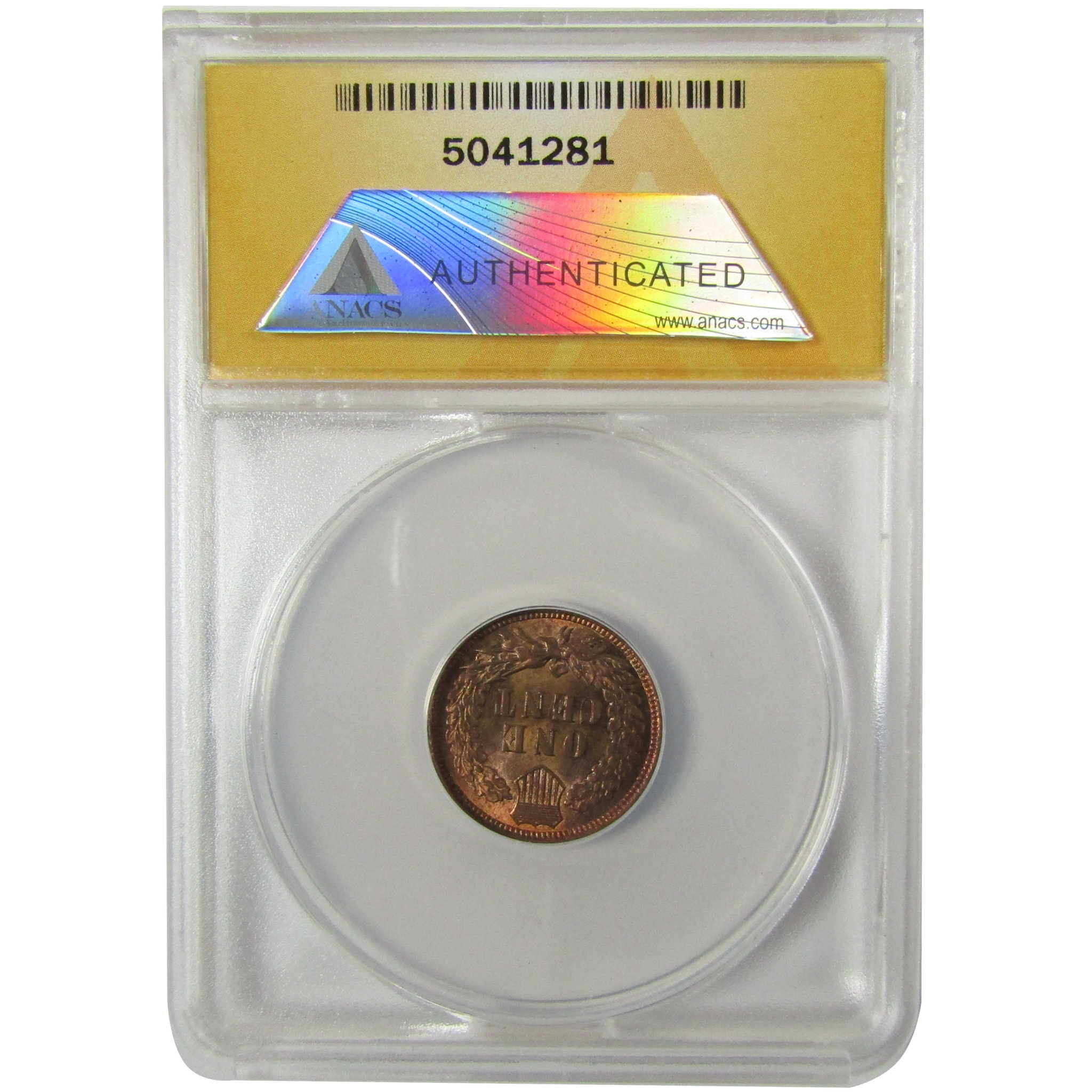 1906 Indian Head Cent MS 63 RB ANACS Uncirculated Penny SKU:I28418
