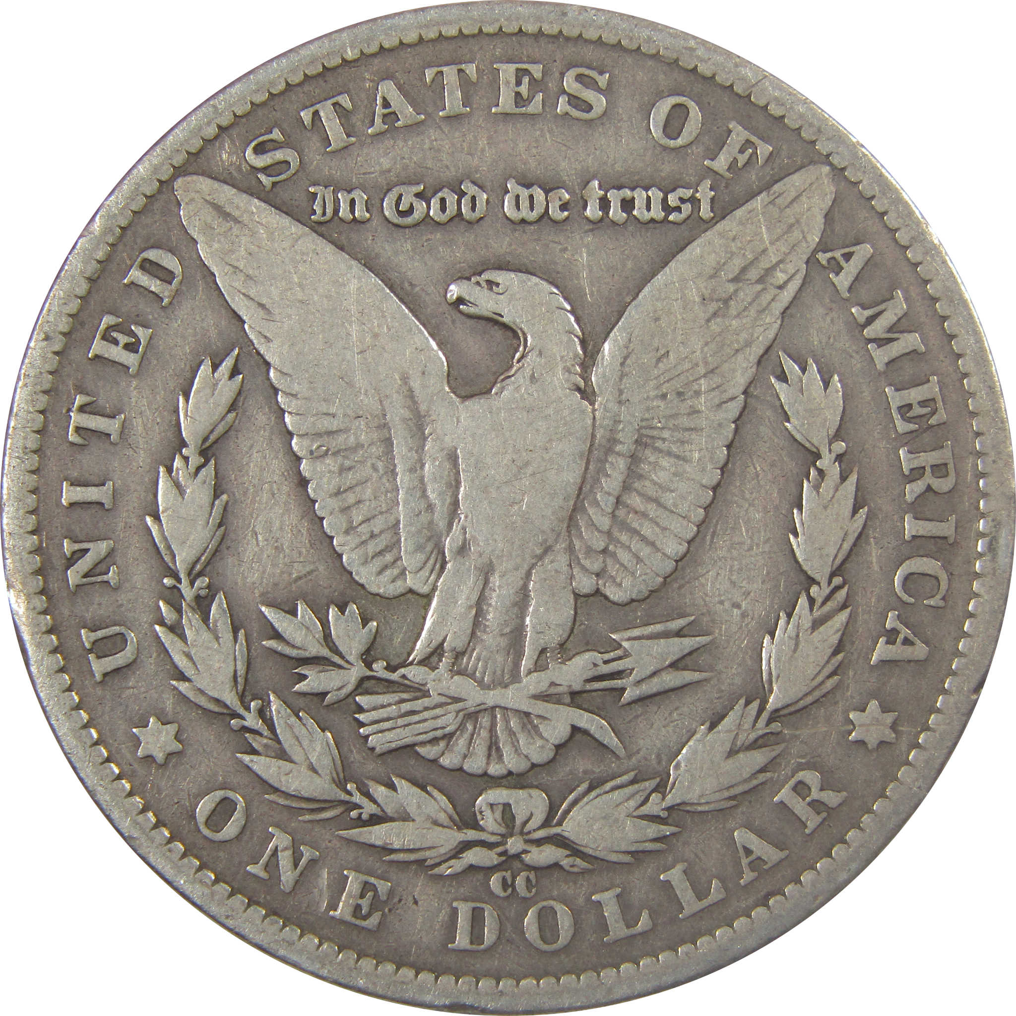 1882 CC Morgan Silver Dollar VG Very Good $1 Coin SKU:I24813 - Morgan coin - Morgan silver dollar - Morgan silver dollar for sale - Profile Coins &amp; Collectibles