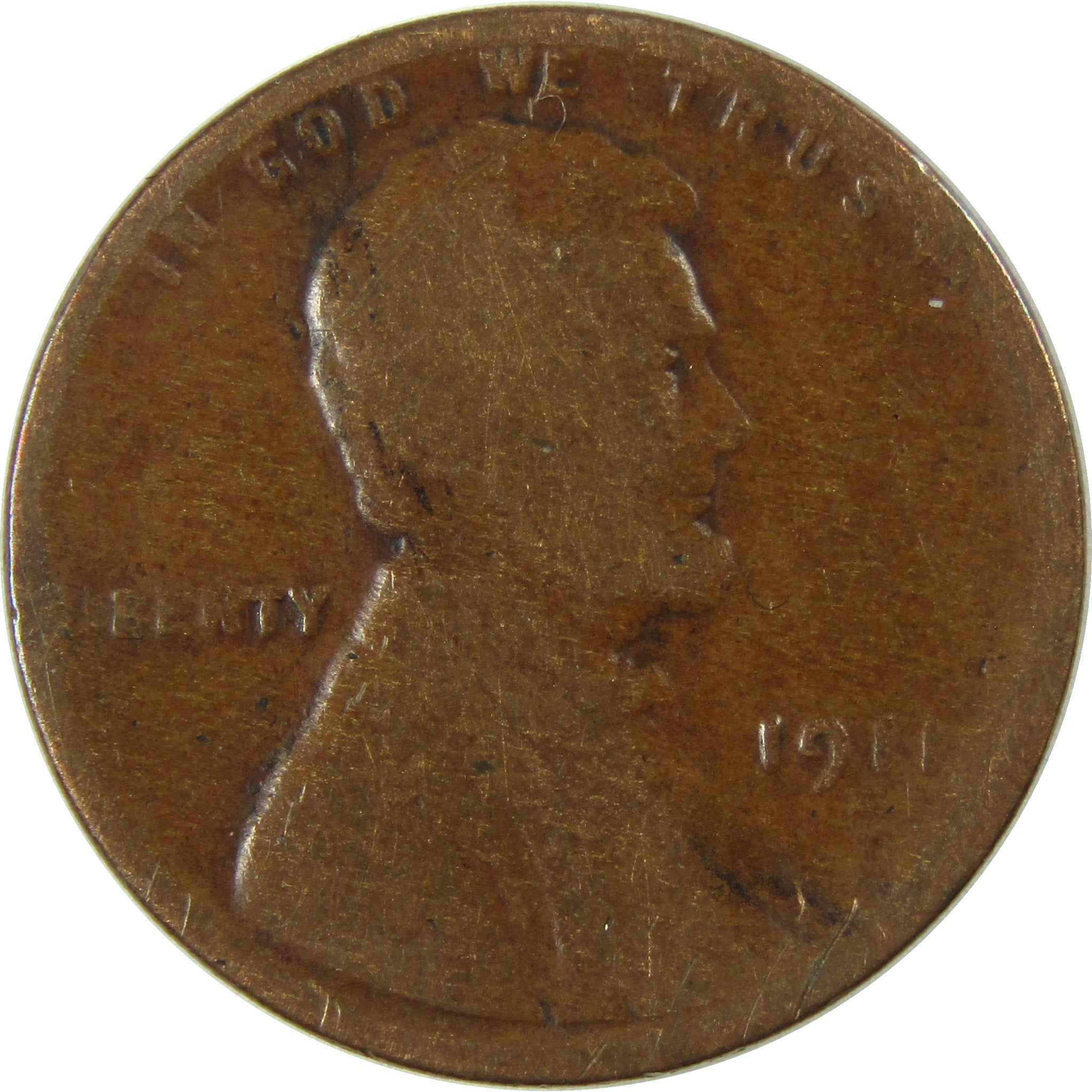 1911 D Lincoln Wheat Cent AG About Good Penny 1c Coin SKU:I26274