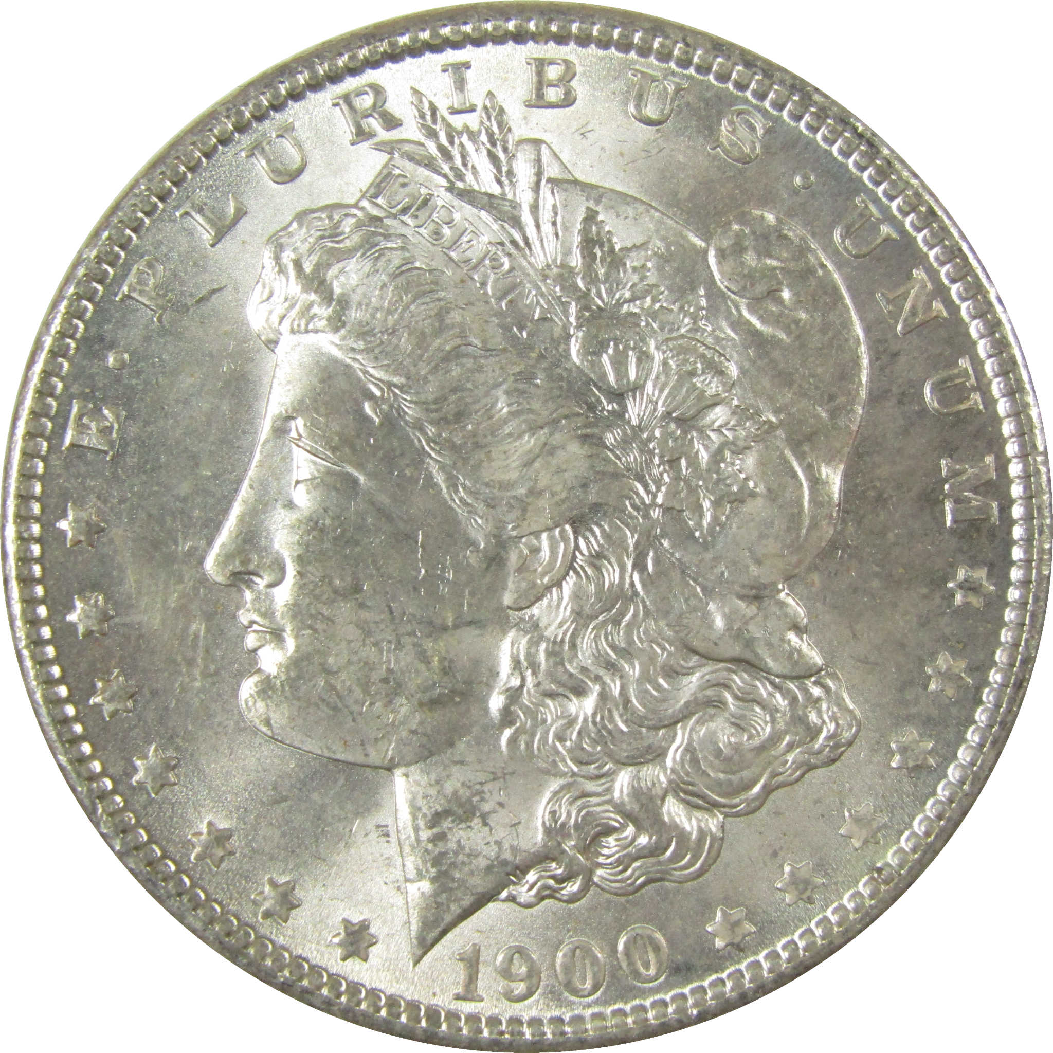 1900 O Morgan Silver Dollar Uncirculated Mint State $1 Coin SKU:I27731
