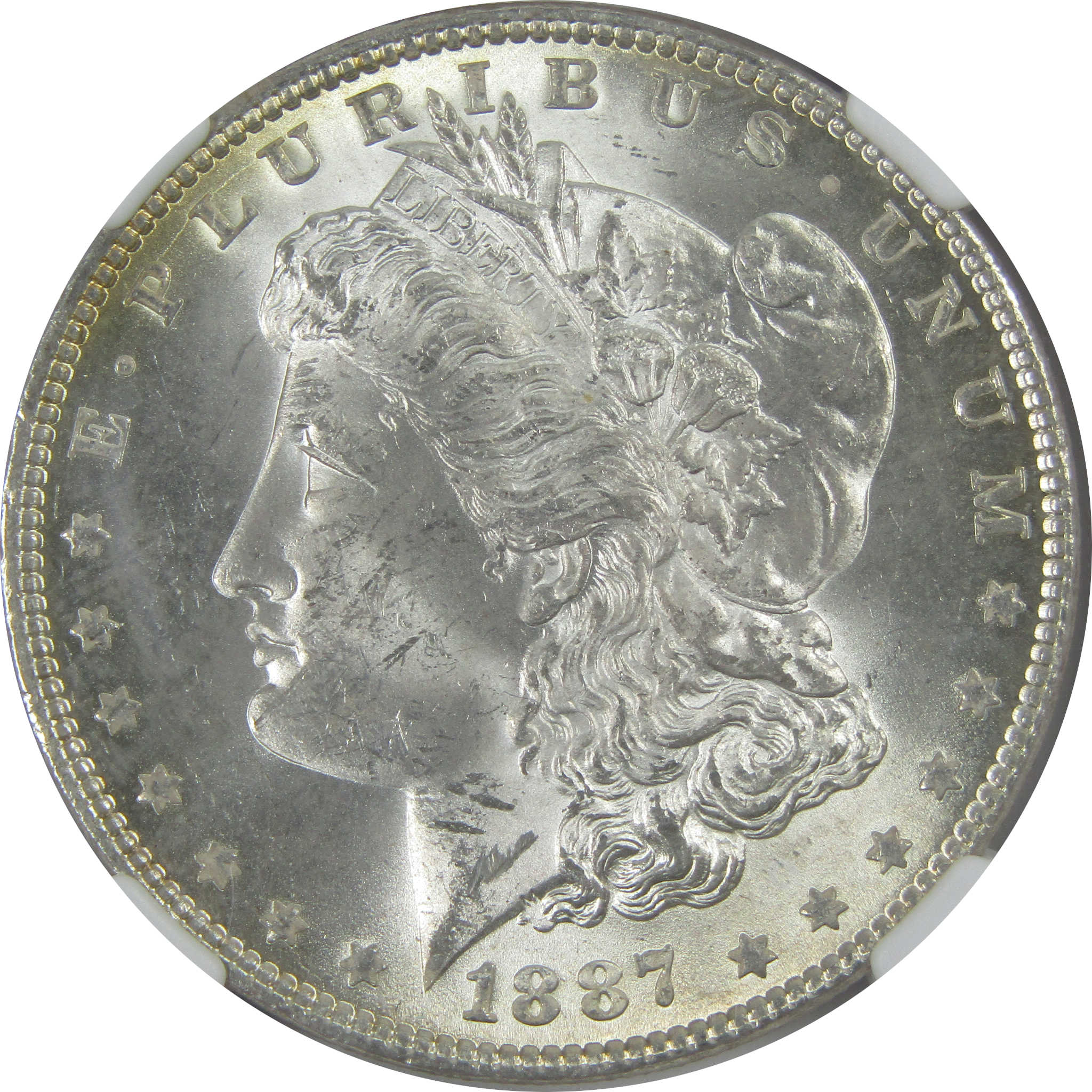 1887 Morgan Dollar MS 63 NGC Silver $1 Uncirculated Coin SKU:I15764 - Morgan coin - Morgan silver dollar - Morgan silver dollar for sale - Profile Coins &amp; Collectibles