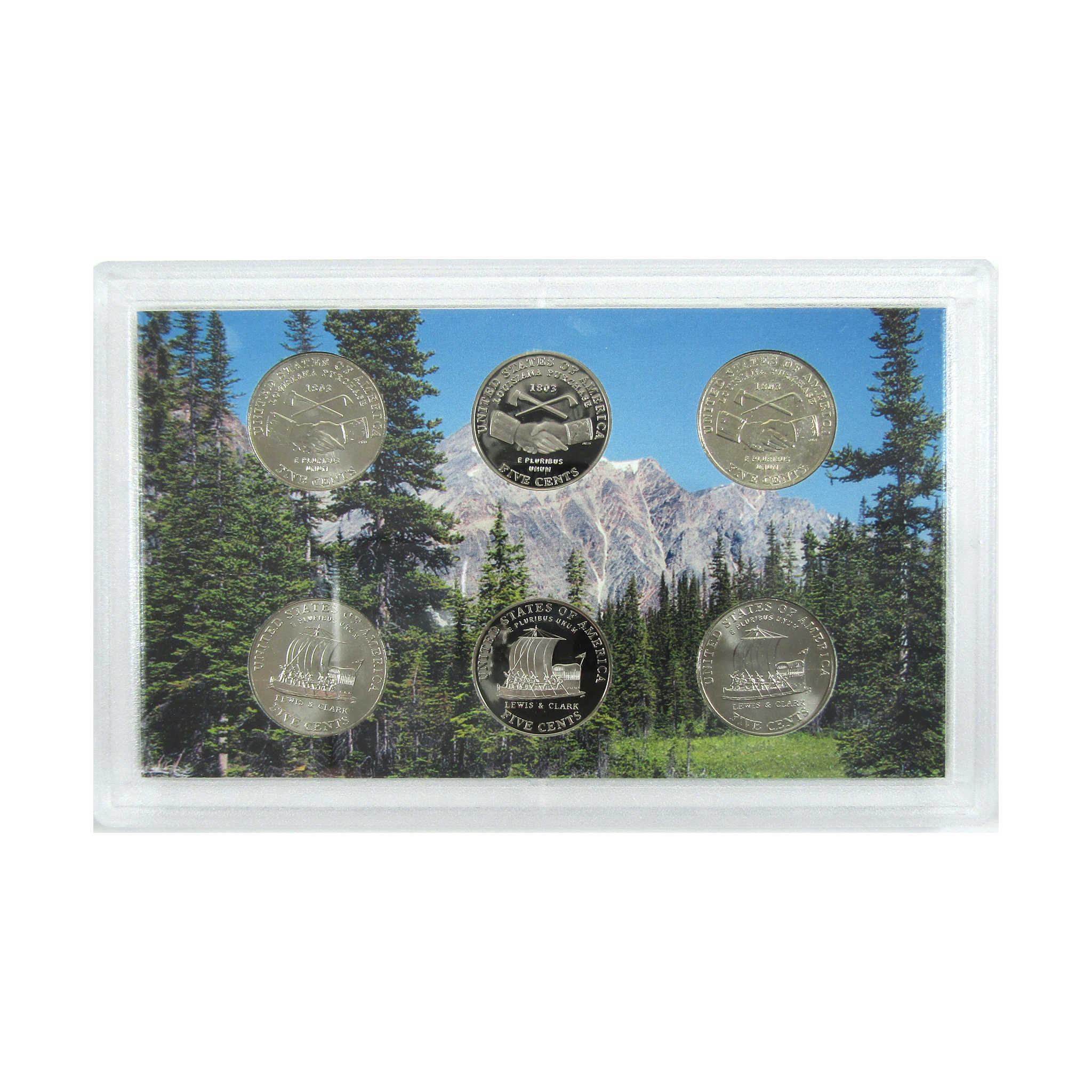 2004 Westward Journey Nickel Series Coin Set OGP COA SKU:CPC4288