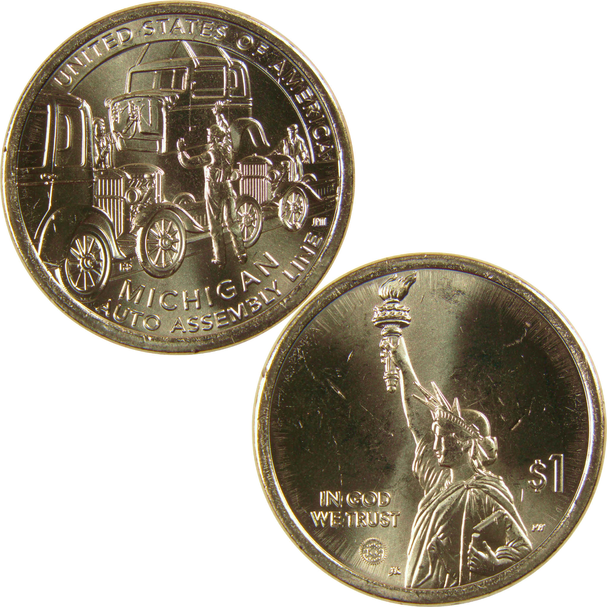 2025 P Auto Assembly Line American Innovation Dollar Uncirculated