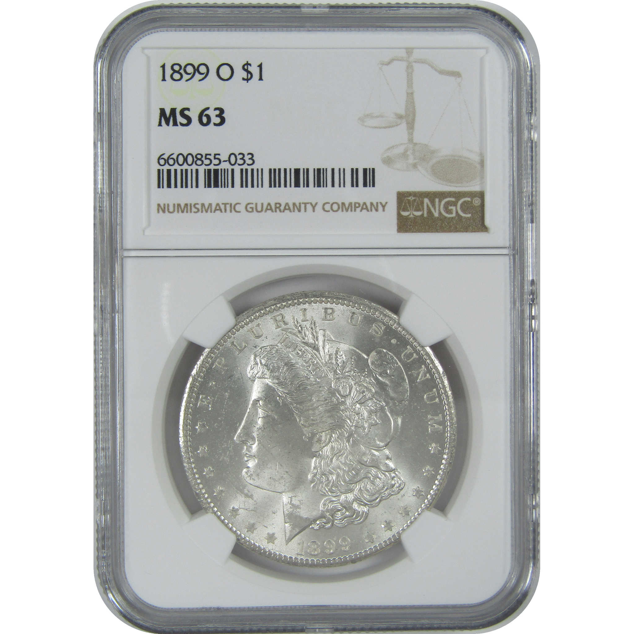 1899 O Morgan Dollar MS 63 NGC Silver $1 Uncirculated Coin SKU:I16484 - Morgan coin - Morgan silver dollar - Morgan silver dollar for sale - Profile Coins &amp; Collectibles