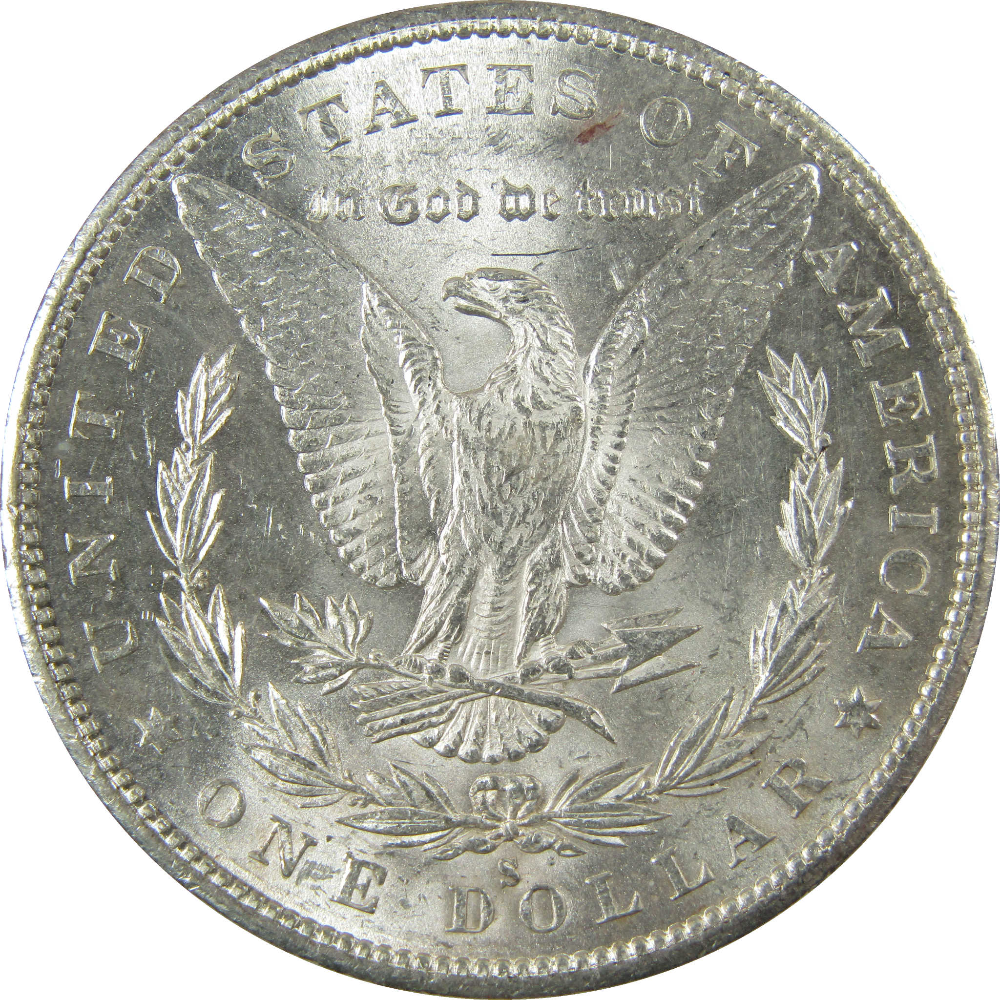 1880 S Morgan Silver Dollar Uncirculated Mint State $1 Coin SKU:CP1593