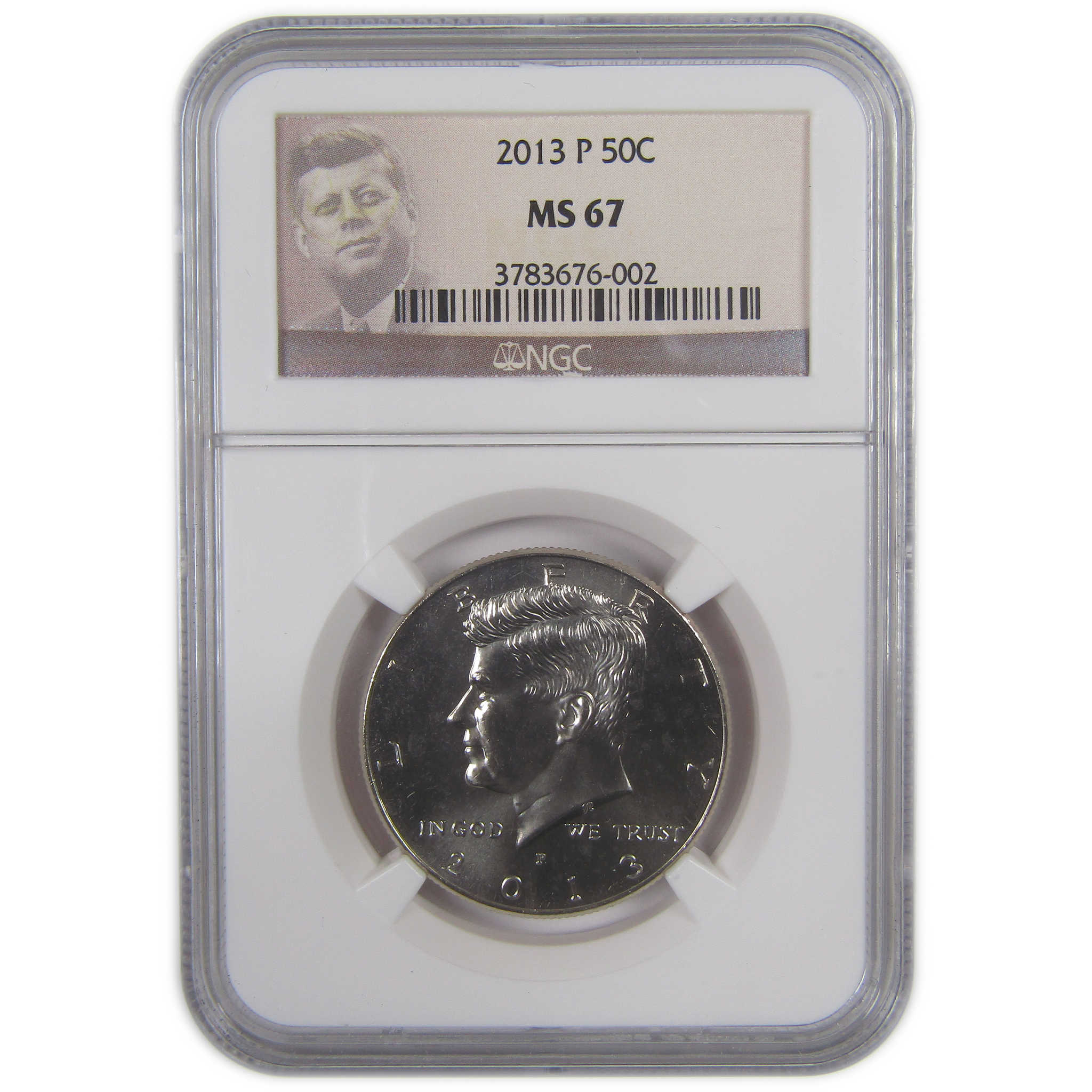 2013 P Kennedy Half Dollar MS 67 NGC Clad Uncirculated 50c SKU:CPC9744