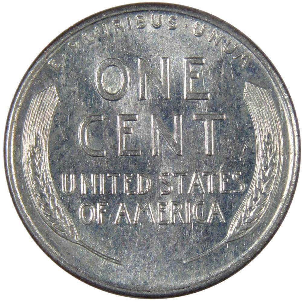 1943 S Lincoln Wheat Cent AU About Uncirculated Steel Penny 1c Coin Collectible