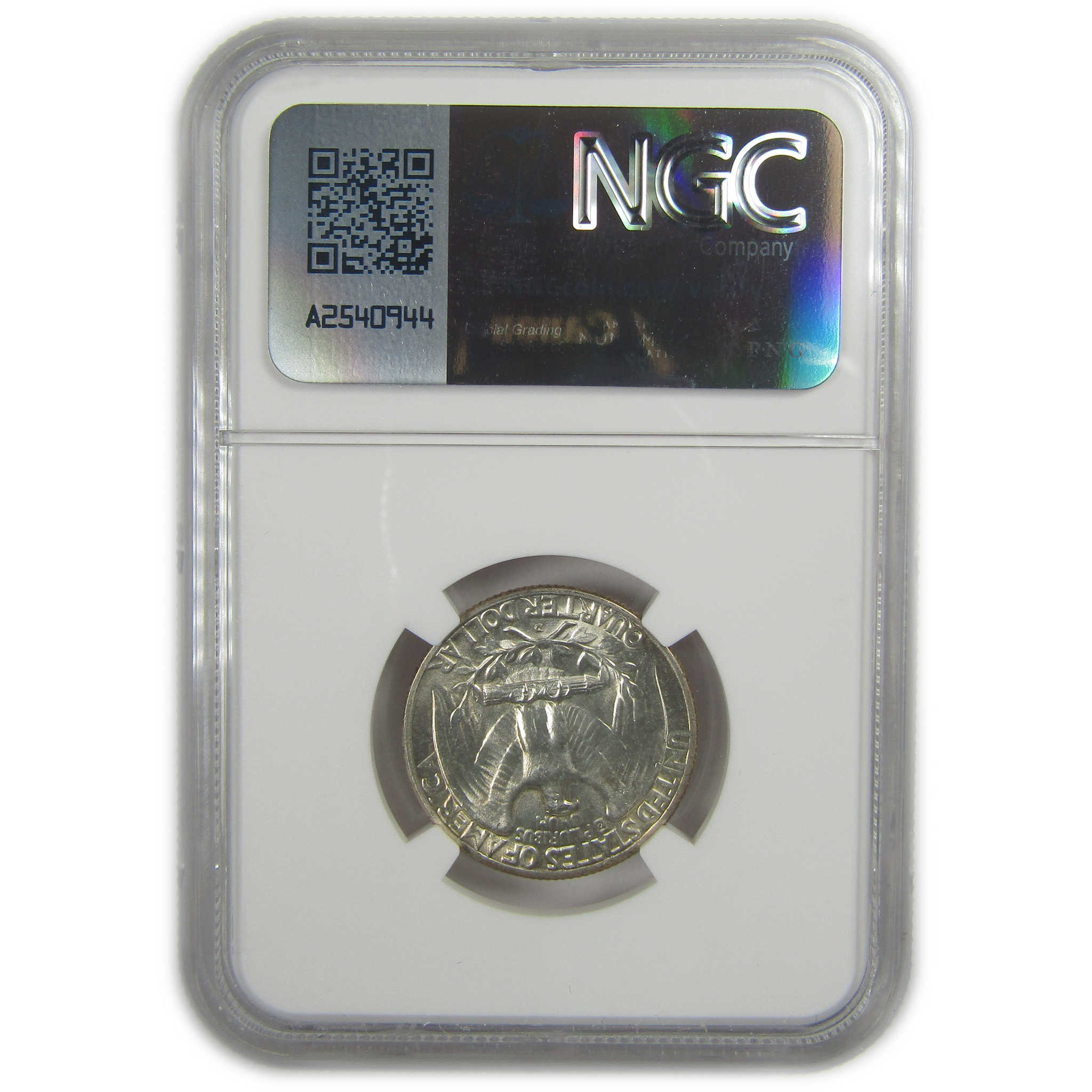 1950 D Washington Quarter MS 66 NGC Silver Bag Fragment SKU:I20515