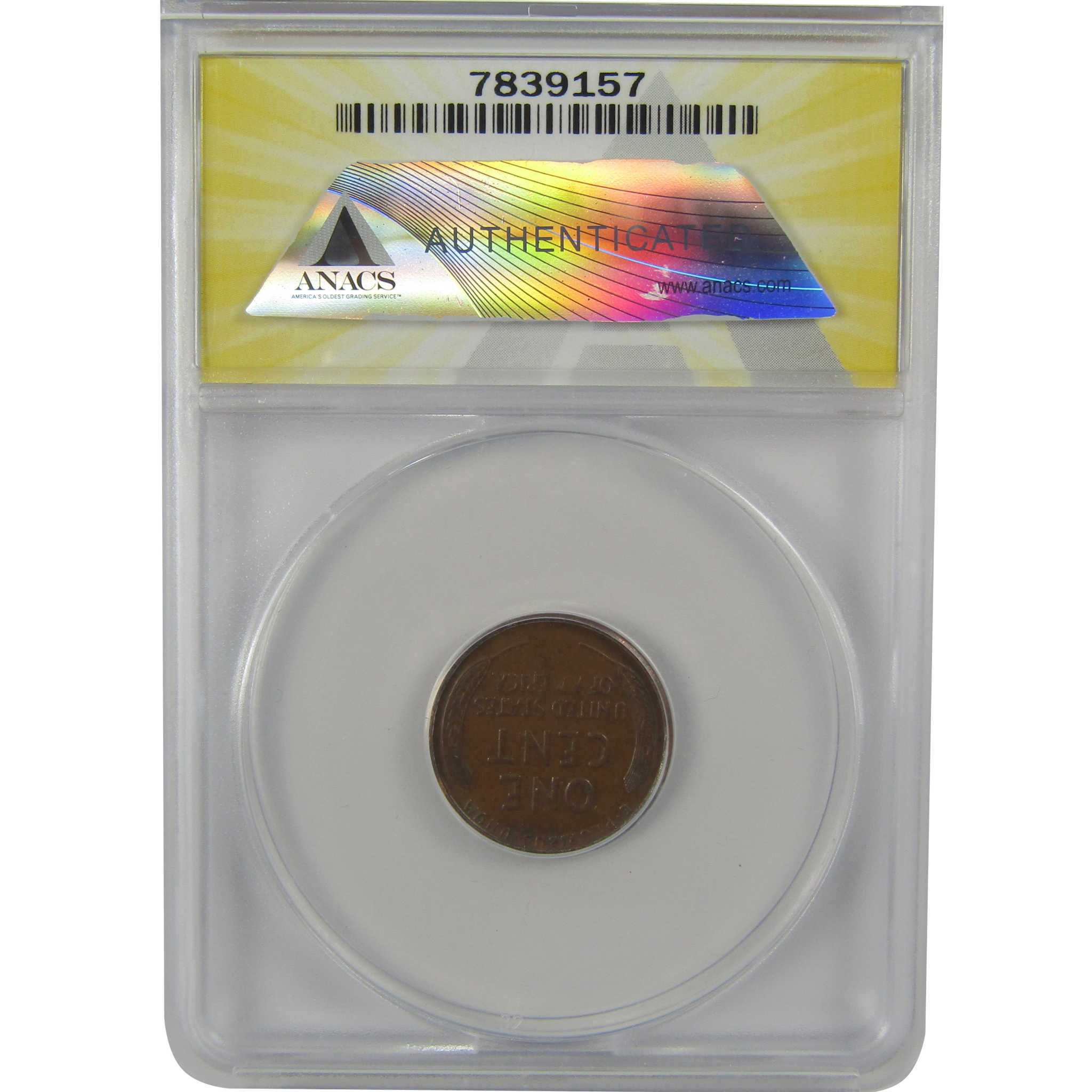 1926 S Lincoln Wheat Cent EF 45 ANACS Penny 1c Coin SKU:I22137