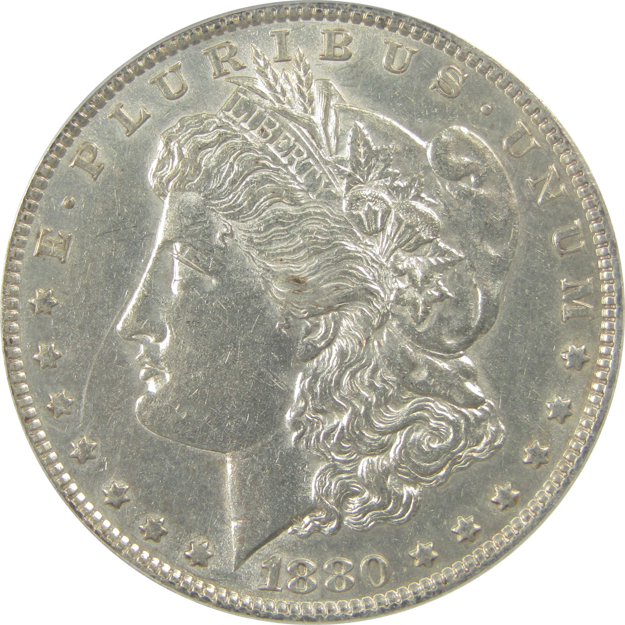1880 O Morgan Dollar AU 53 Details ANACS Silver $1 Coin SKU:I22357 - Morgan coin - Morgan silver dollar - Morgan silver dollar for sale - Profile Coins &amp; Collectibles