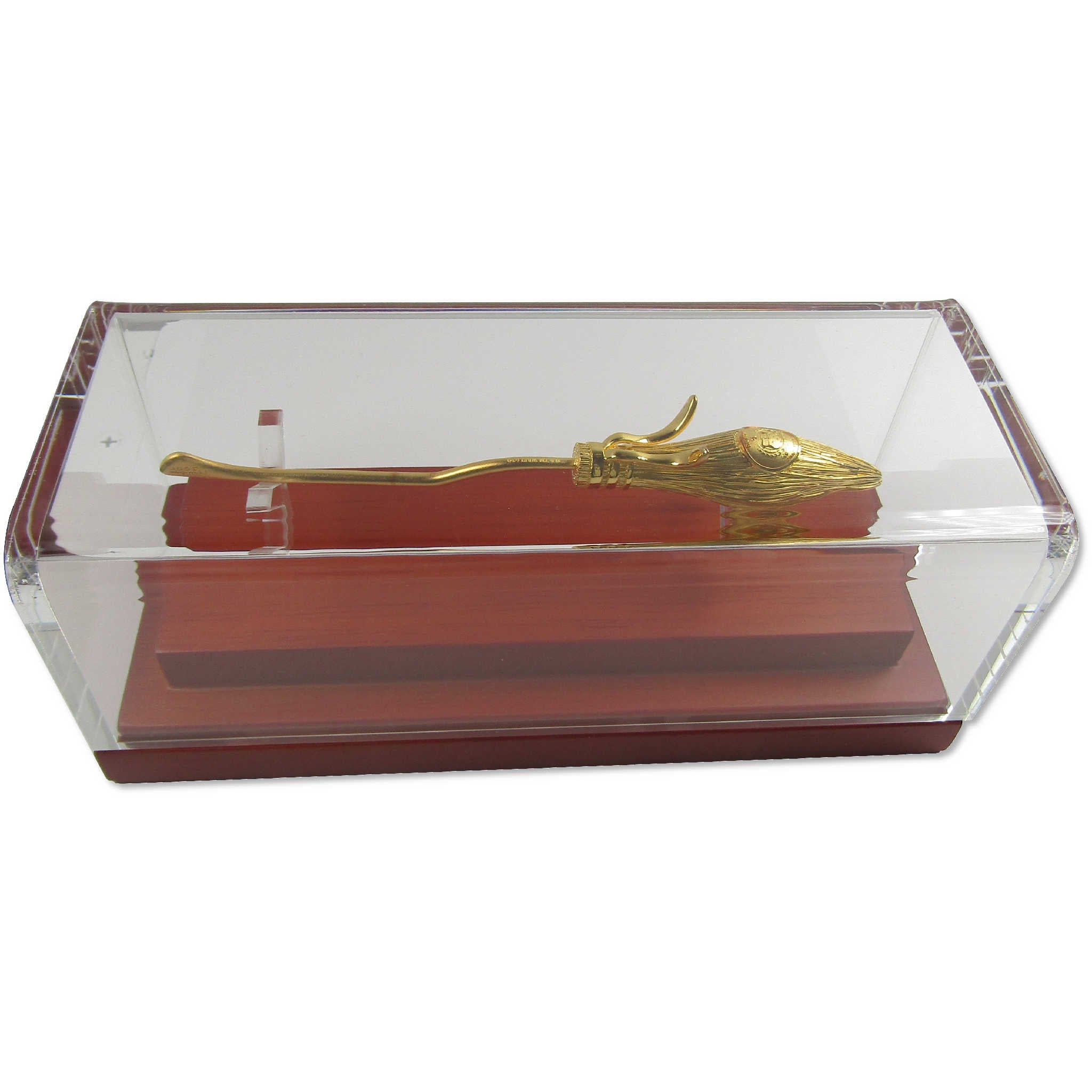 Harry Potter 3D Golden Nimbus 2000 3 oz Silver Shaped Coin 2024 Samoa