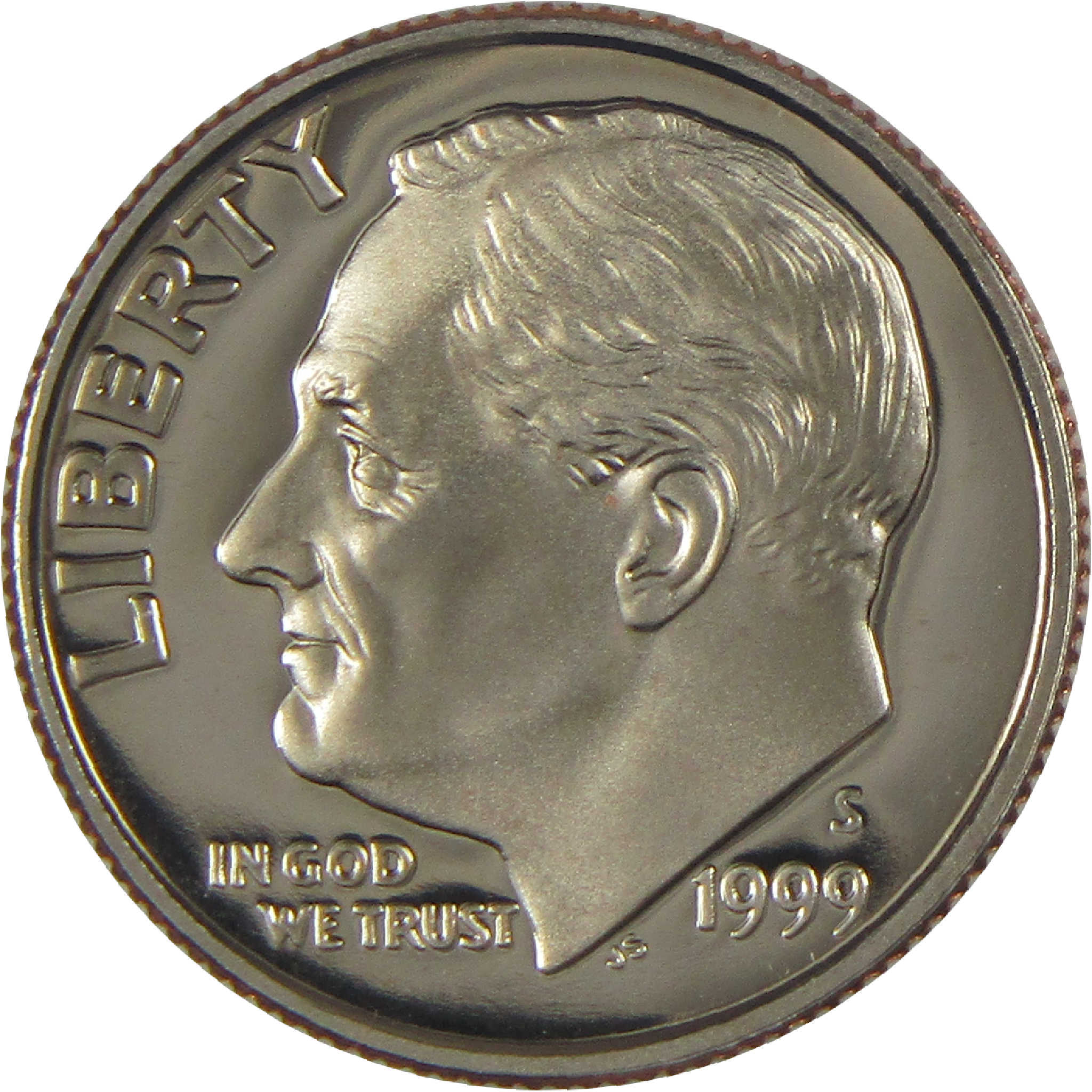 1999 S Roosevelt Dime Choice Proof Clad 10c Coin