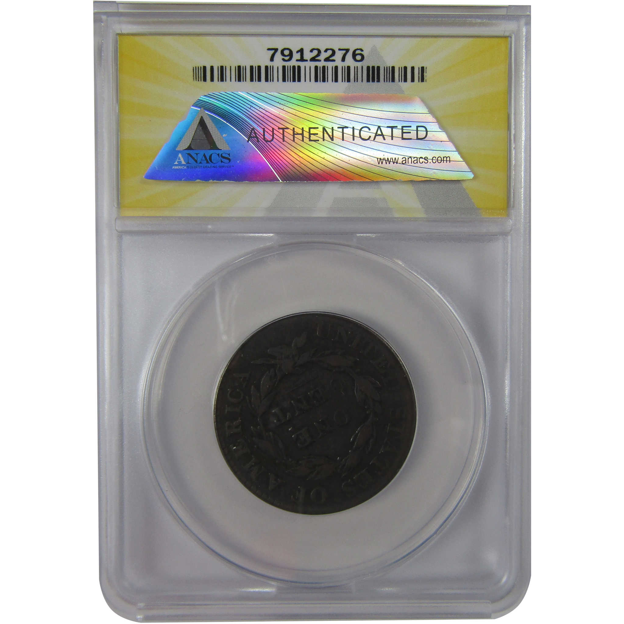 1825 Coronet Head Large Cent VG 10 ANACS Copper Penny SKU:CPC1176