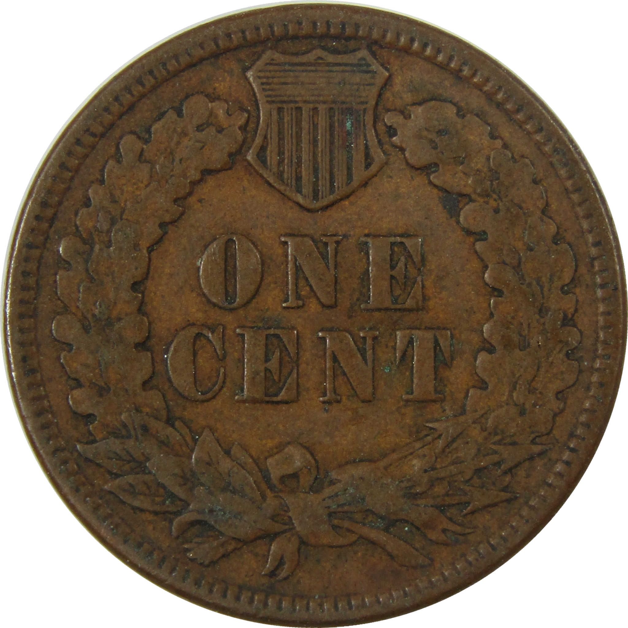1891 Indian Head Cent F Fine Penny 1c Coin Collectible SKU:I26939