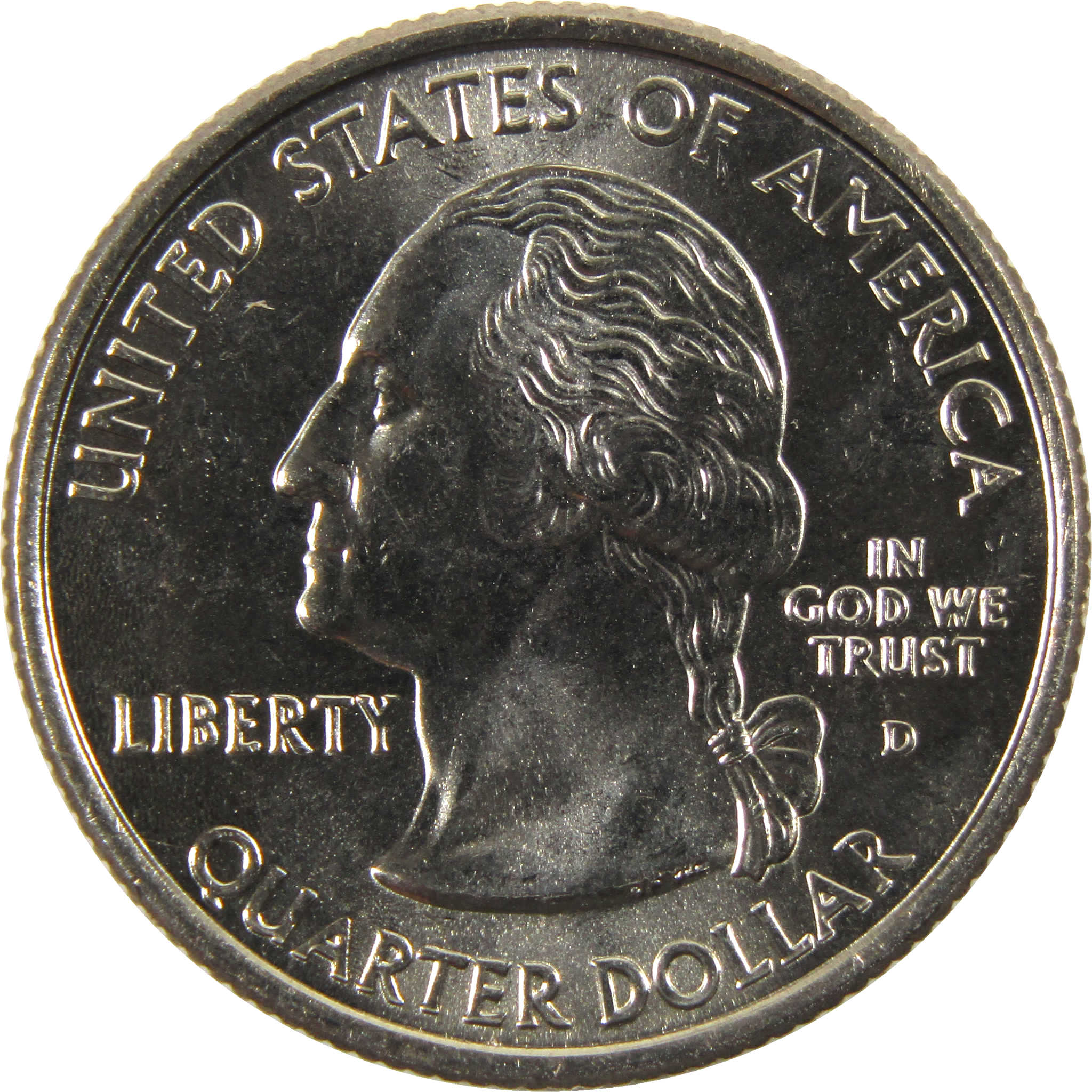 2008 D Oklahoma State Quarter BU Uncirculated Clad 25c Coin