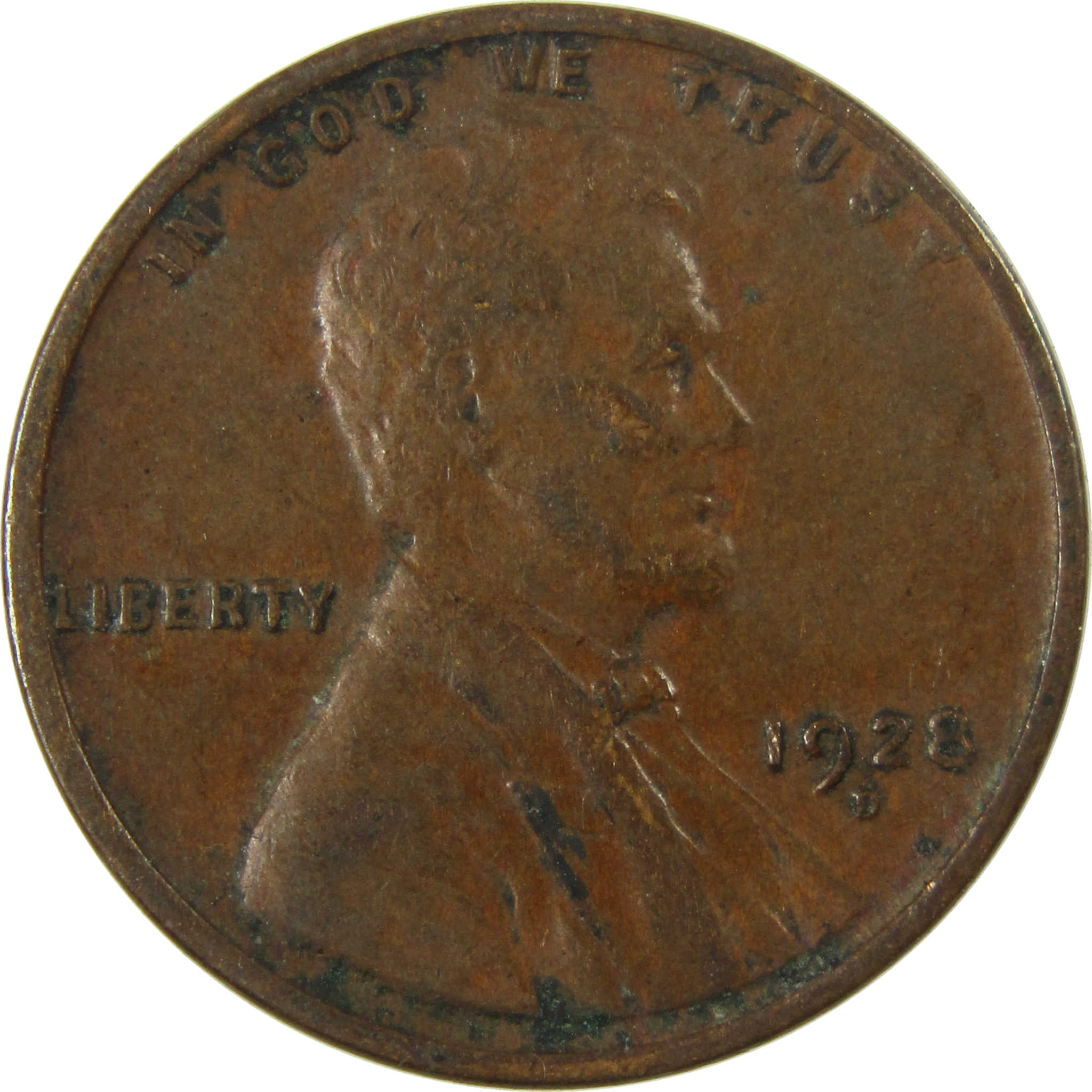 1928 D Lincoln Wheat Cent VF Very Fine Penny 1c Coin SKU:I27597