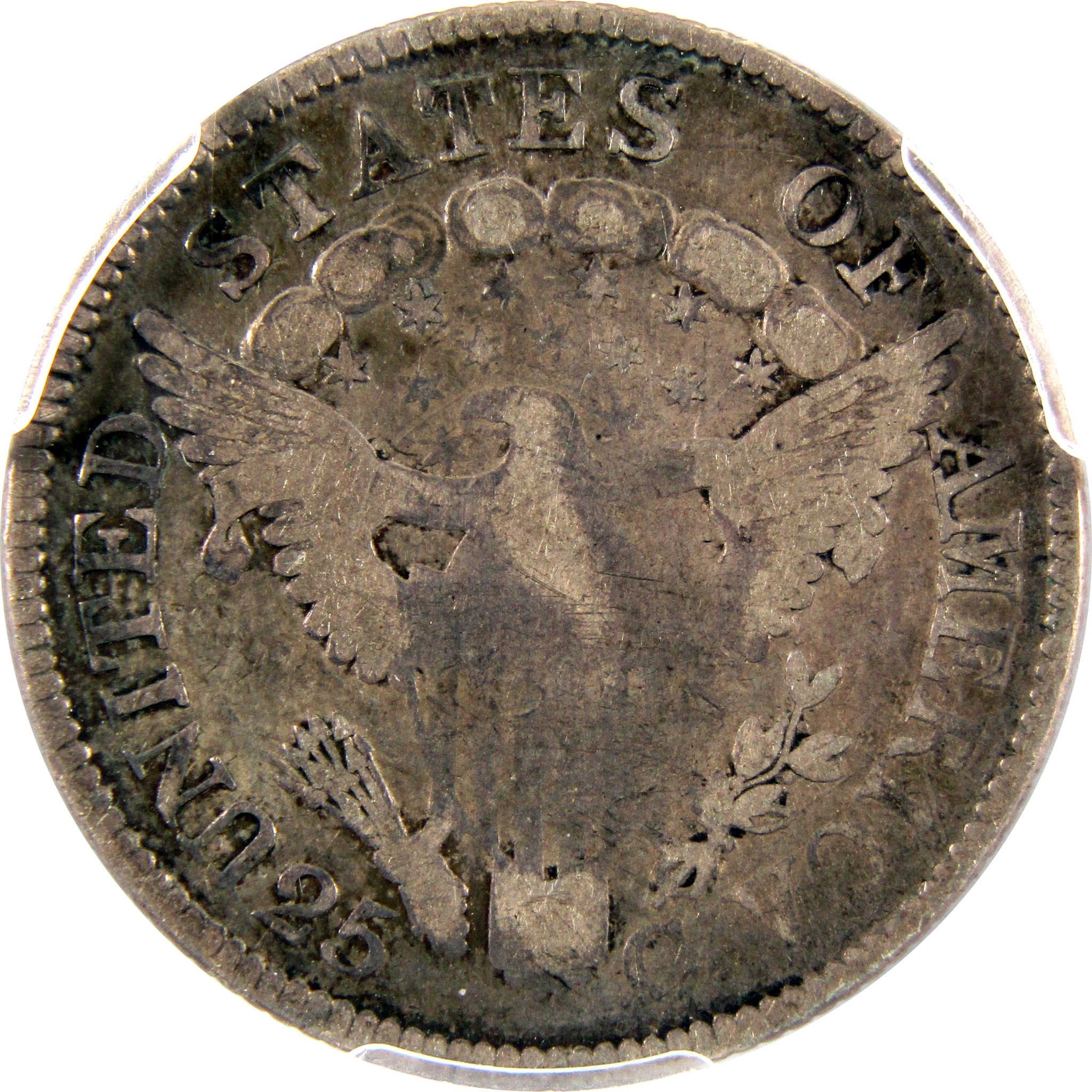 1806 Draped Bust Quarter VG 8 PCGS 89.24% Silver 25c Coin SKU:I10487