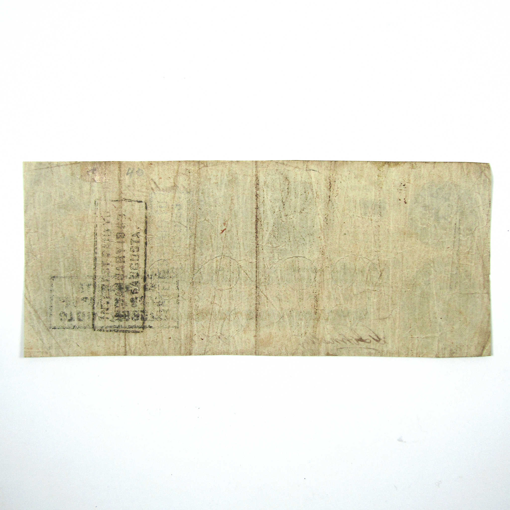 1862 $100 Confederate Note Circulated Currency SKU:I10415