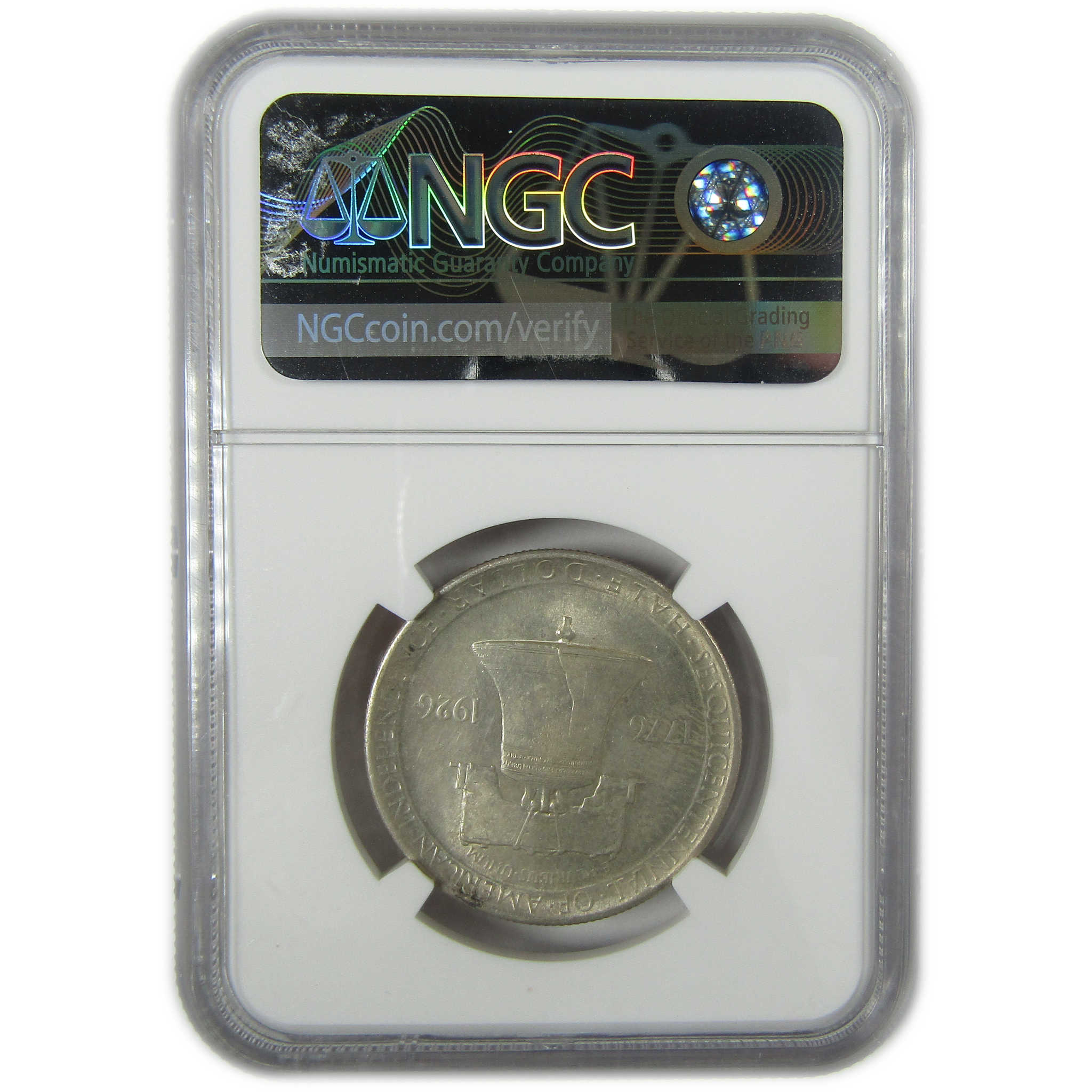 1926 Sesquicentennial Commemorative Silver 50c MS 62 NGC SKU:CP1538