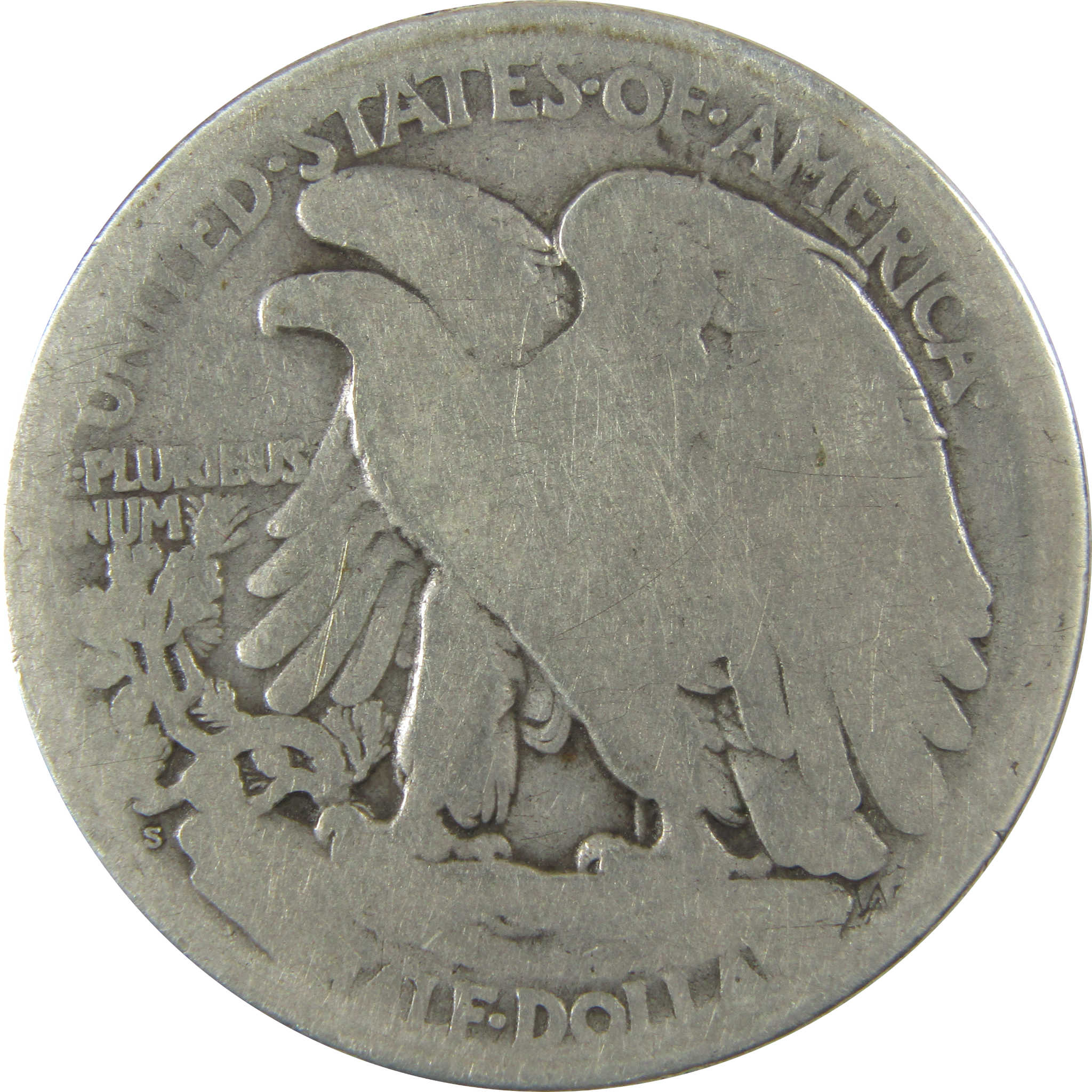 1919 S Liberty Walking Half Dollar G Good Details Silver SKU:CPC0703