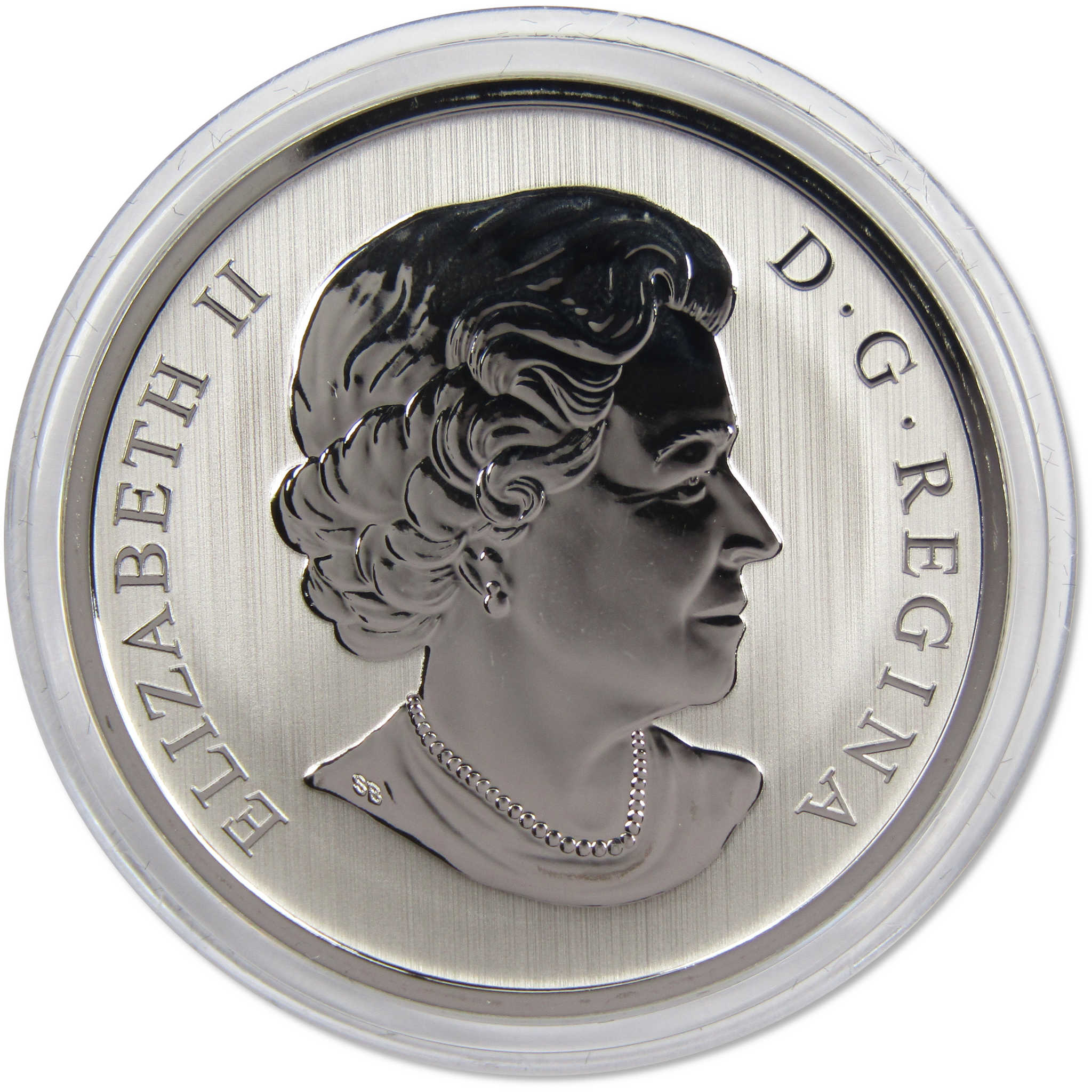 2022 Canadian Lenticular Santa's Sleigh Colorized Proof COA SKU:OPC73