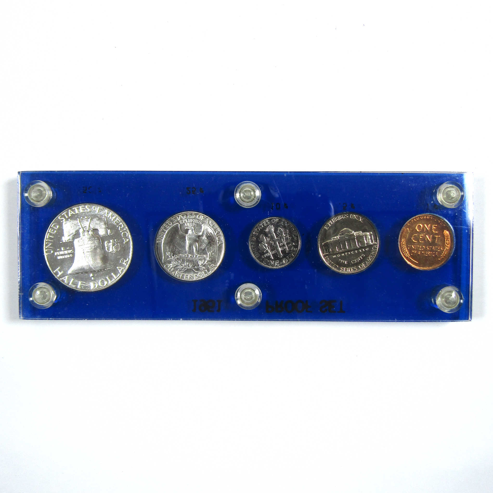 1951 U.S. Mint Proof Set with Capital Holder SKU:CPC7912