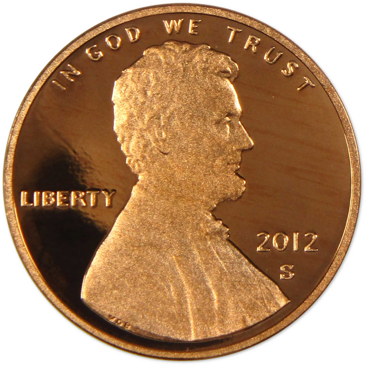 2012 S Lincoln Shield Cent Proof Penny 1c Coin Collectible
