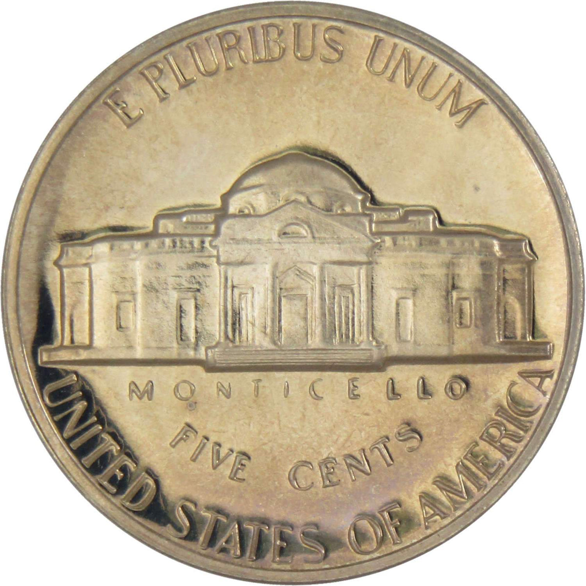 1969 S Jefferson Nickel Proof 5c Coin Collectible