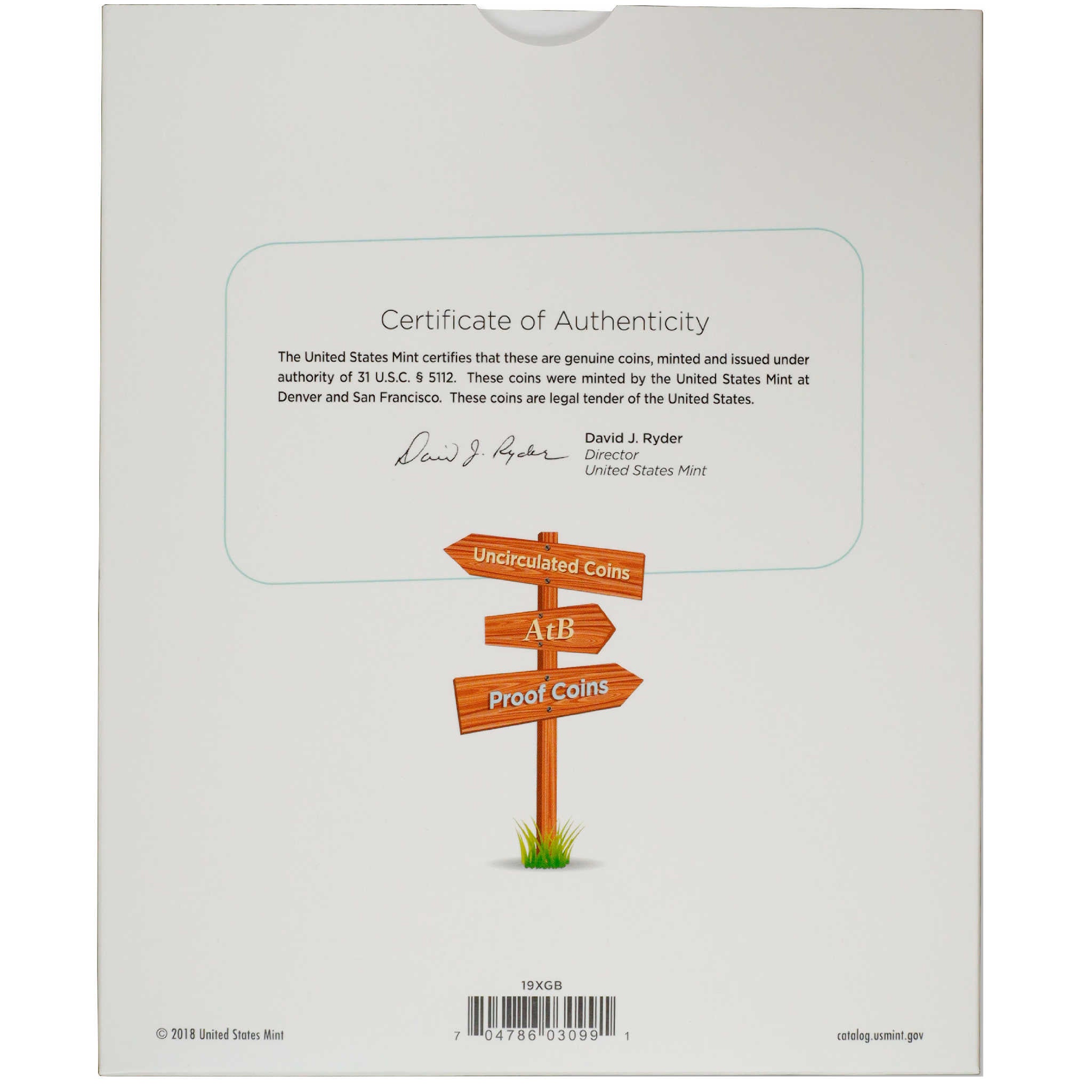 2019 Young Collectors Explore and Discover Coin Set Starter Kit & Book