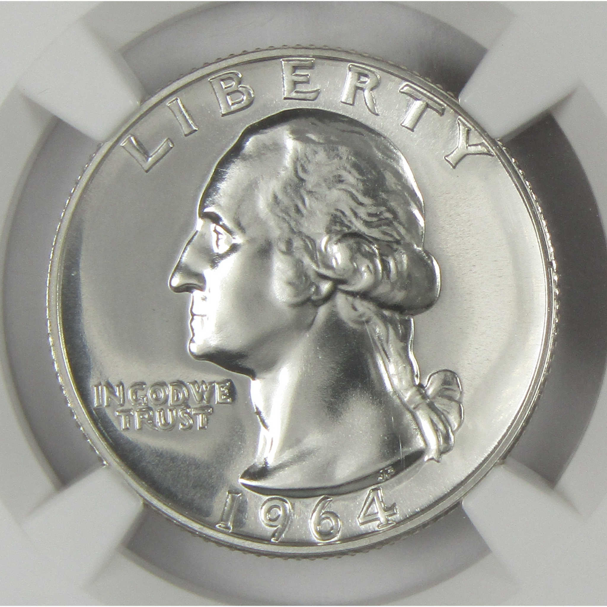 1964 Washington Silver Quarter PF 69 NGC Proof 25c Coin SKU:I27499