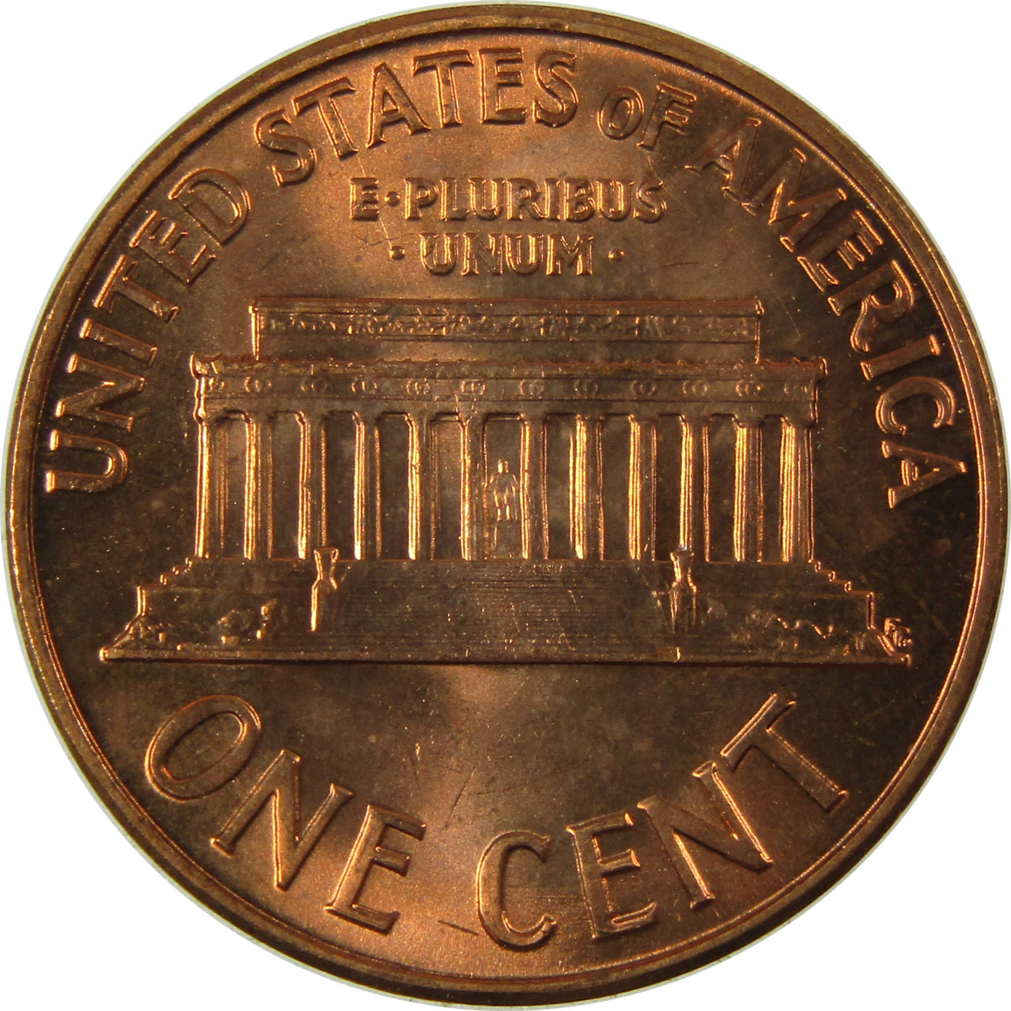 1960 Small Date Lincoln Memorial 1c Uncirculated Mint State SKU:I26578