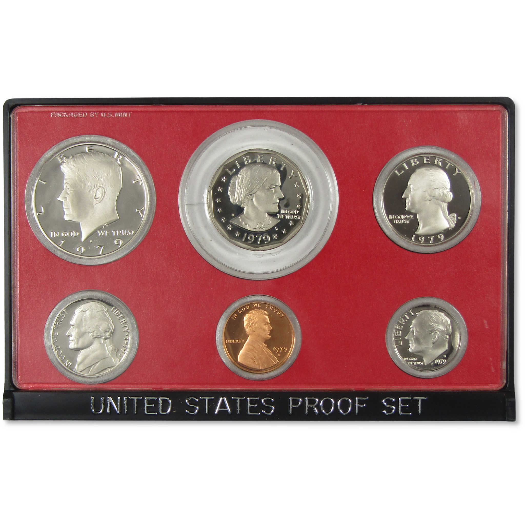 1979 Clad Proof Set Type 2 U.S. Mint Government Packaging OGP