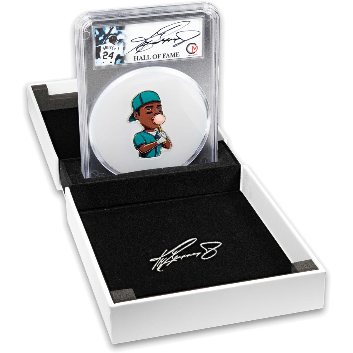 2025 Ken Griffey Jr. 1 oz Silver Coin Autographed Blind Bag SKU:OPC278