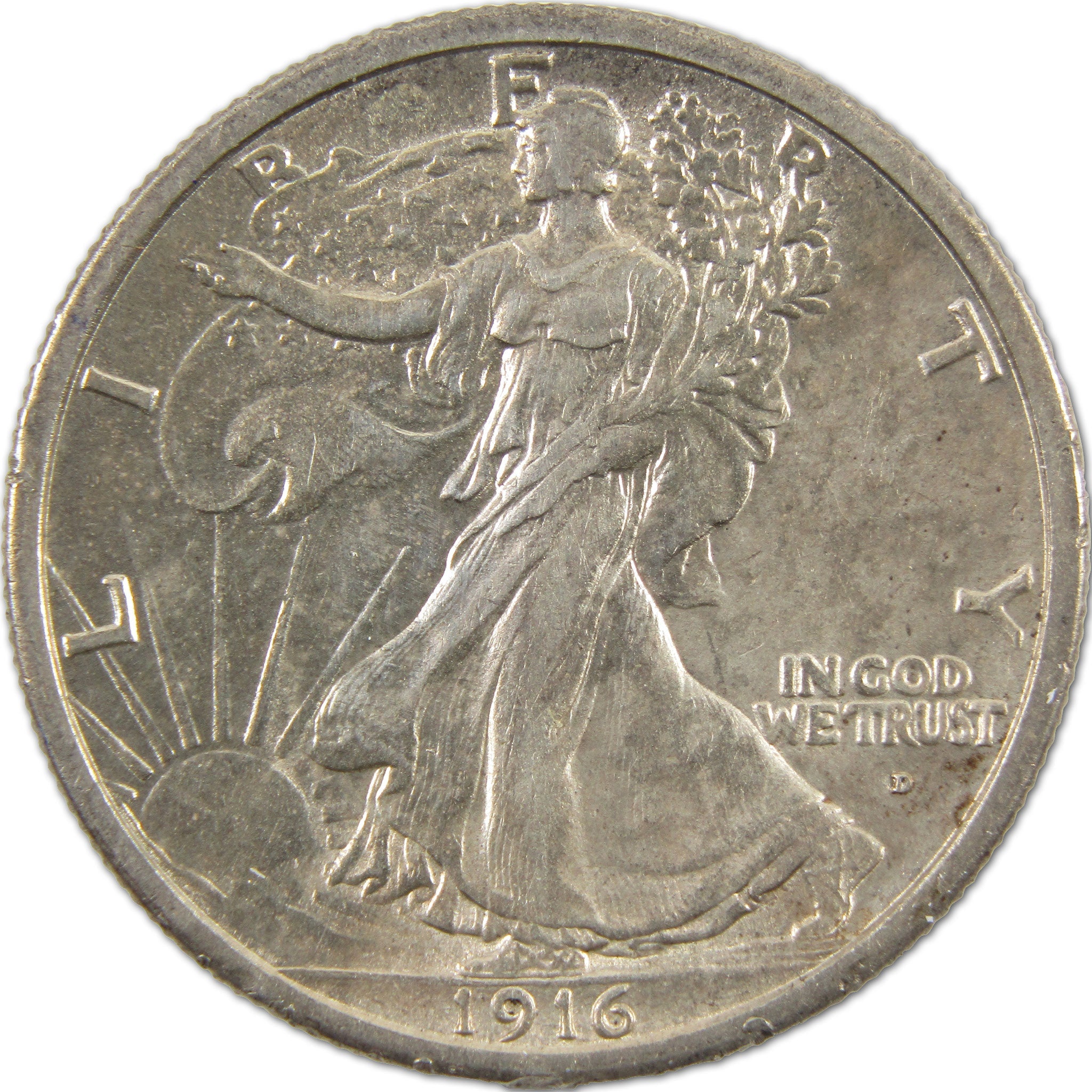 Liberty Walking Half Dollar Profile Coins Collectibles