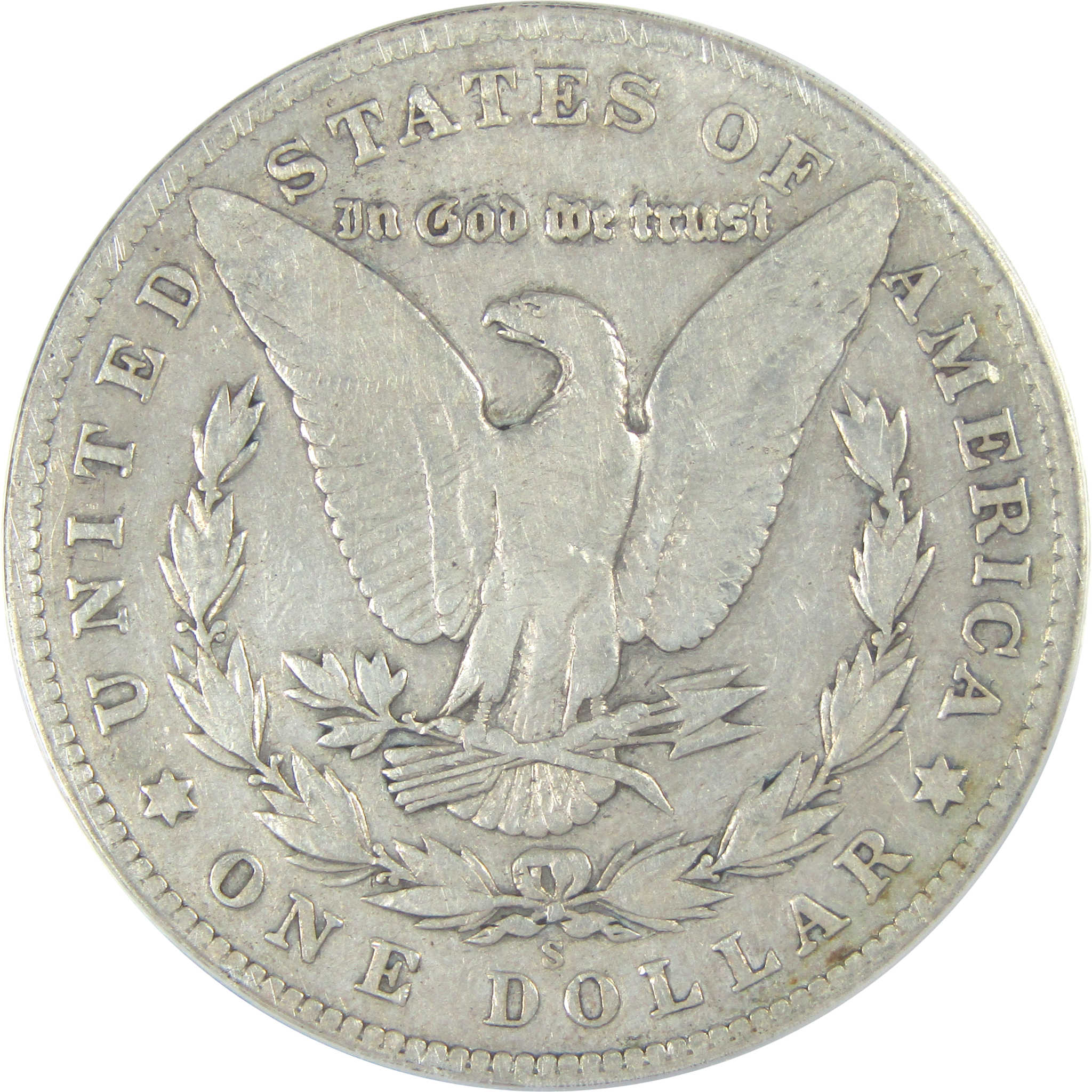 1904 S Morgan Dollar F 12 Details ANACS Silver $1 Coin SKU:I16232 - Morgan coin - Morgan silver dollar - Morgan silver dollar for sale - Profile Coins &amp; Collectibles