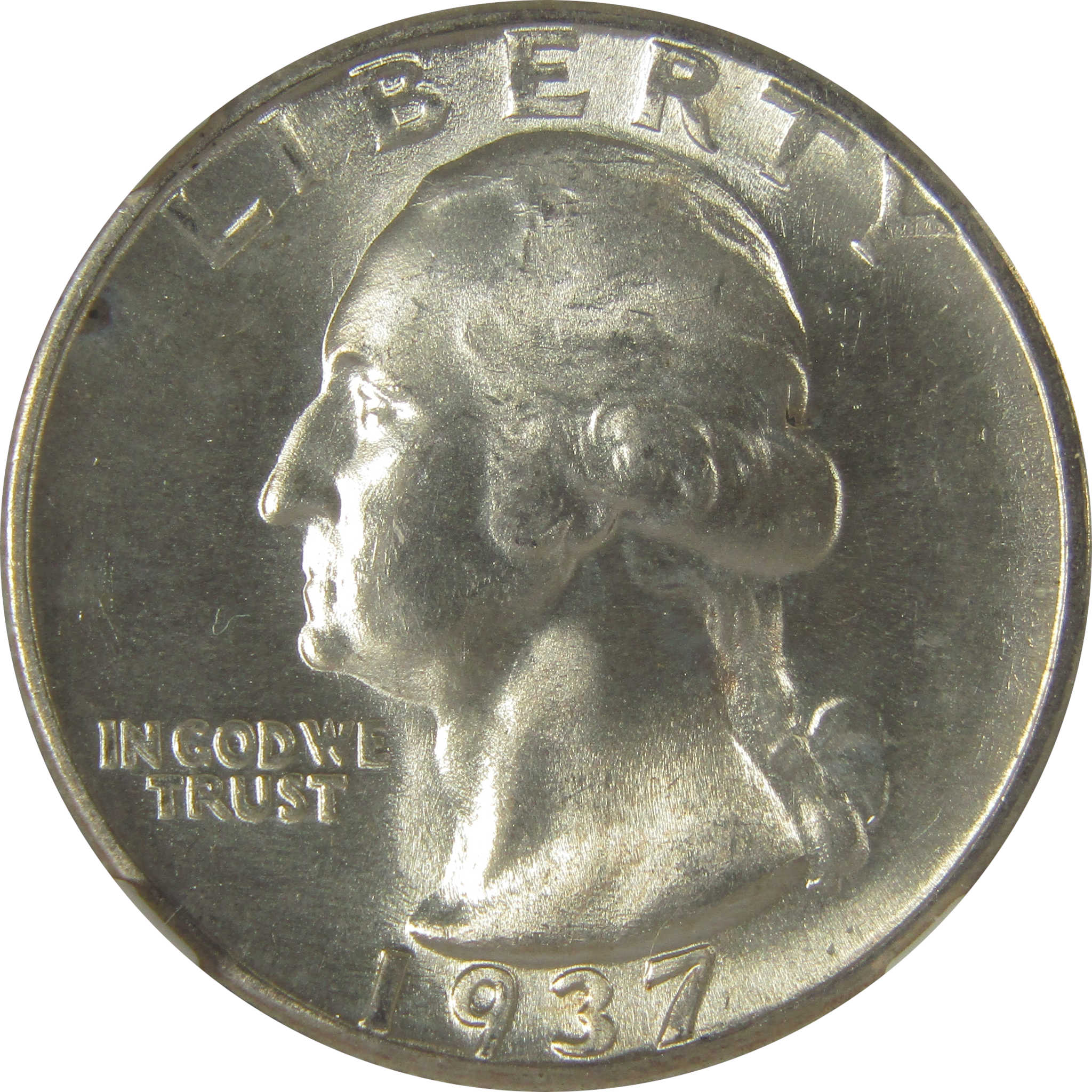 1937 Washington Quarter MS 65 NGC Original Bag Fragment SKU:I22591