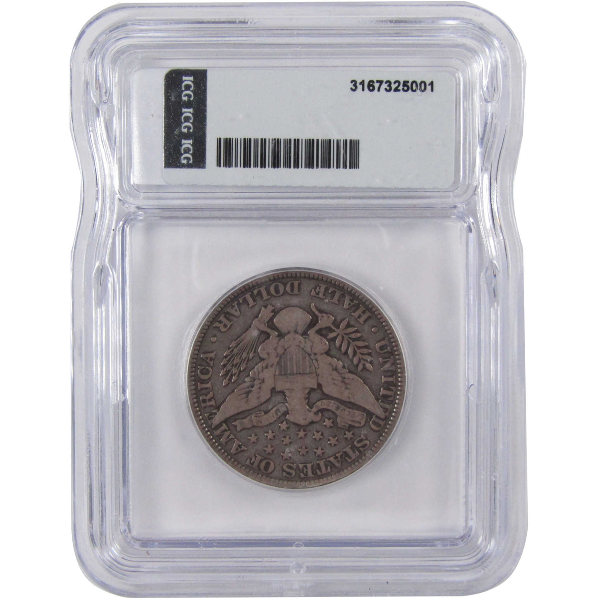 1892 Barber Silver Half Dollar VG 10 ICG 50c Coin SKU:I29143