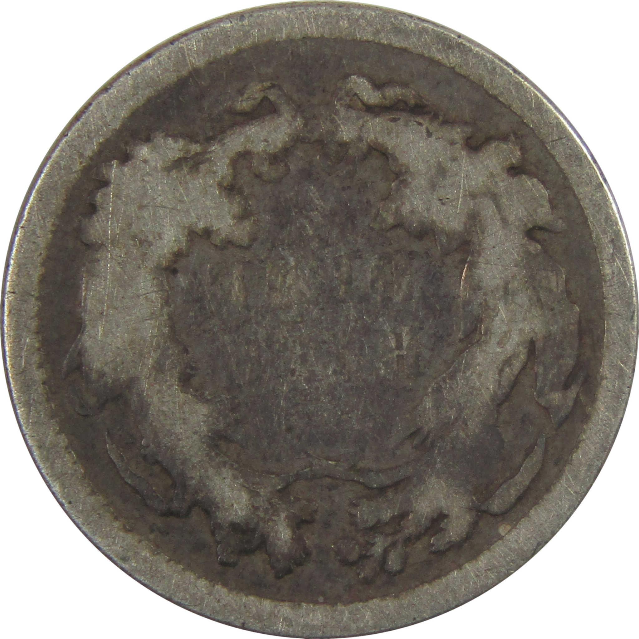 1870 Seated Liberty Silver Half Dime G Good 5c Coin SKU:I24673