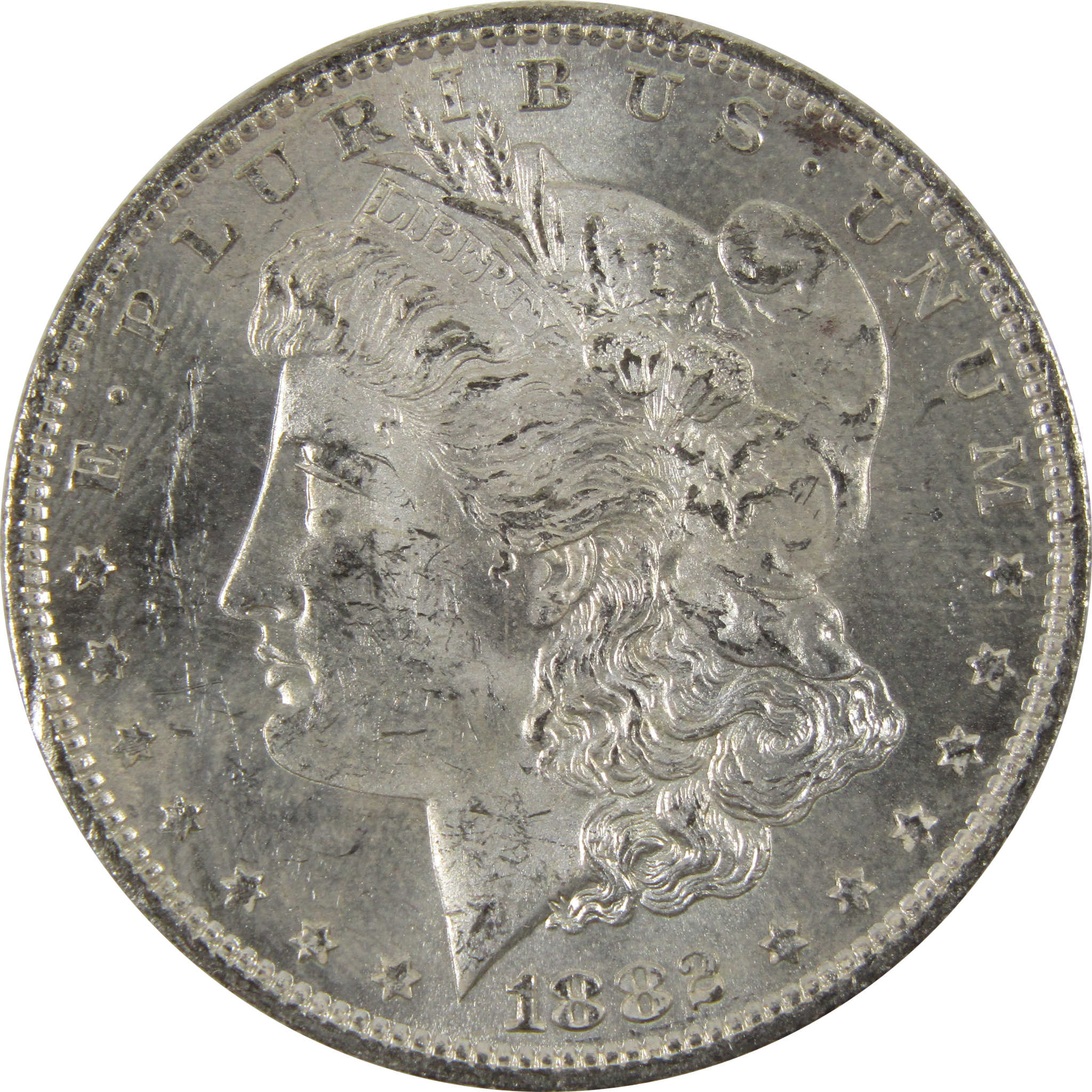 1882 O Morgan Dollar Unc Details 90% Silver $1 Bag Marks SKU:I8793 - Morgan coin - Morgan silver dollar - Morgan silver dollar for sale - Profile Coins &amp; Collectibles