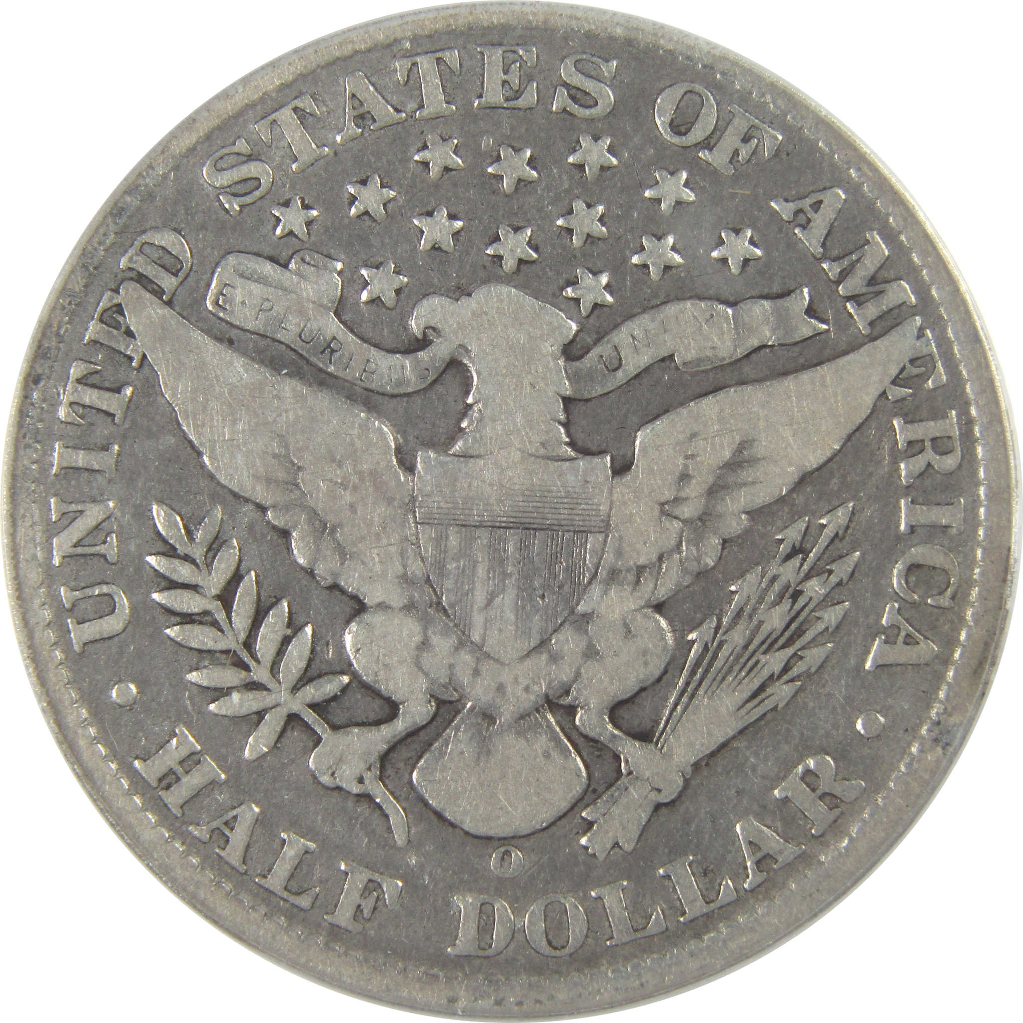 1909 O Barber Half Dollar VG 10 ANACS Silver 50c Coin SKU:I16352