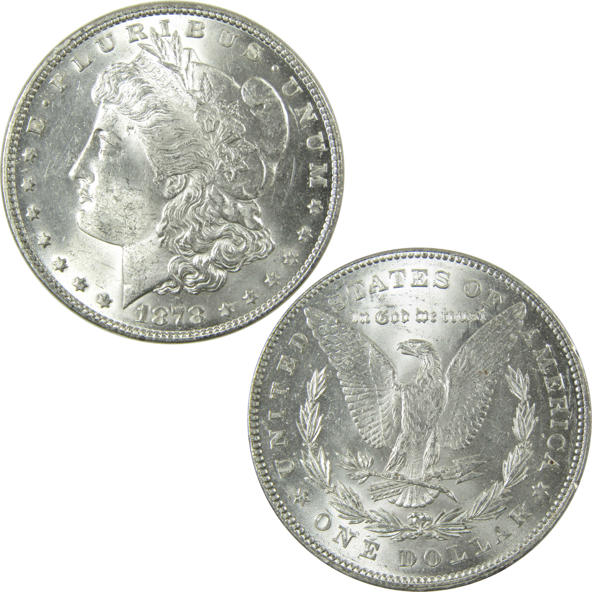 1878 7TF Rev 78 Morgan Dollar Borderline Unc Dets $1 Coin SKU:EL27097 - Morgan coin - Morgan silver dollar - Morgan silver dollar for sale - Profile Coins &amp; Collectibles