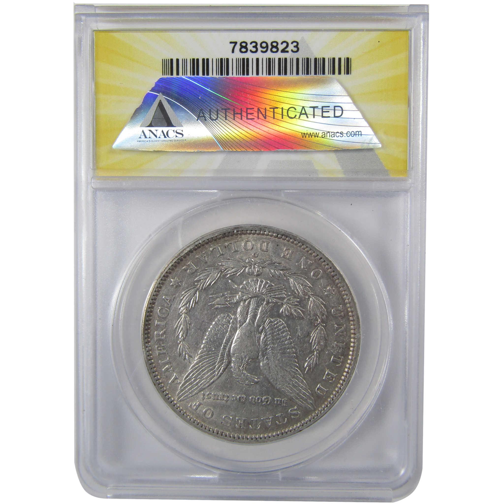 1895 O Morgan Silver Dollar AU 50 Details ANACS $1 Coin SKU:I25419 - Morgan coin - Morgan silver dollar - Morgan silver dollar for sale - Profile Coins &amp; Collectibles