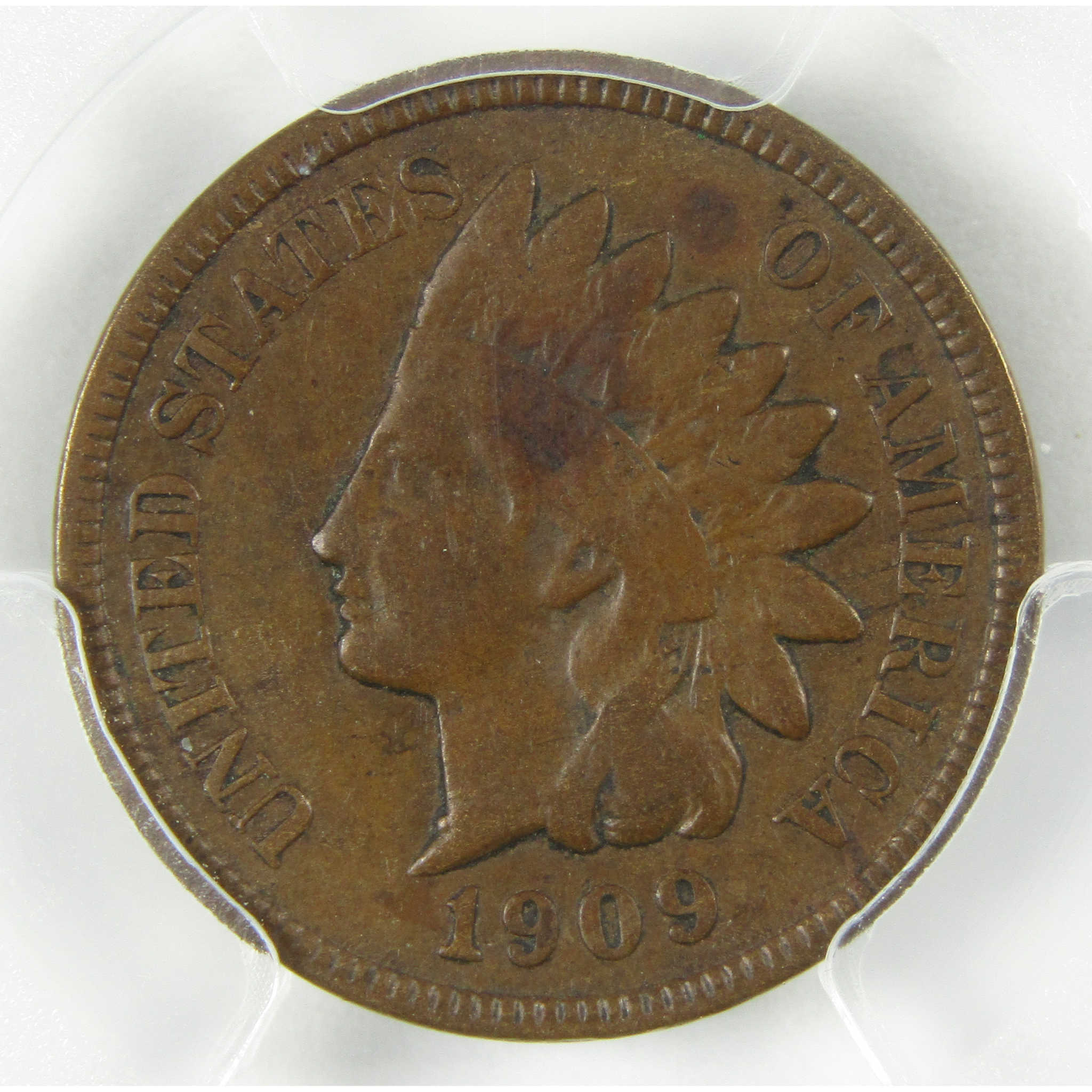 1909 S Indian Head Cent VF 20 PCGS Penny 1c Coin SKU:CP1547