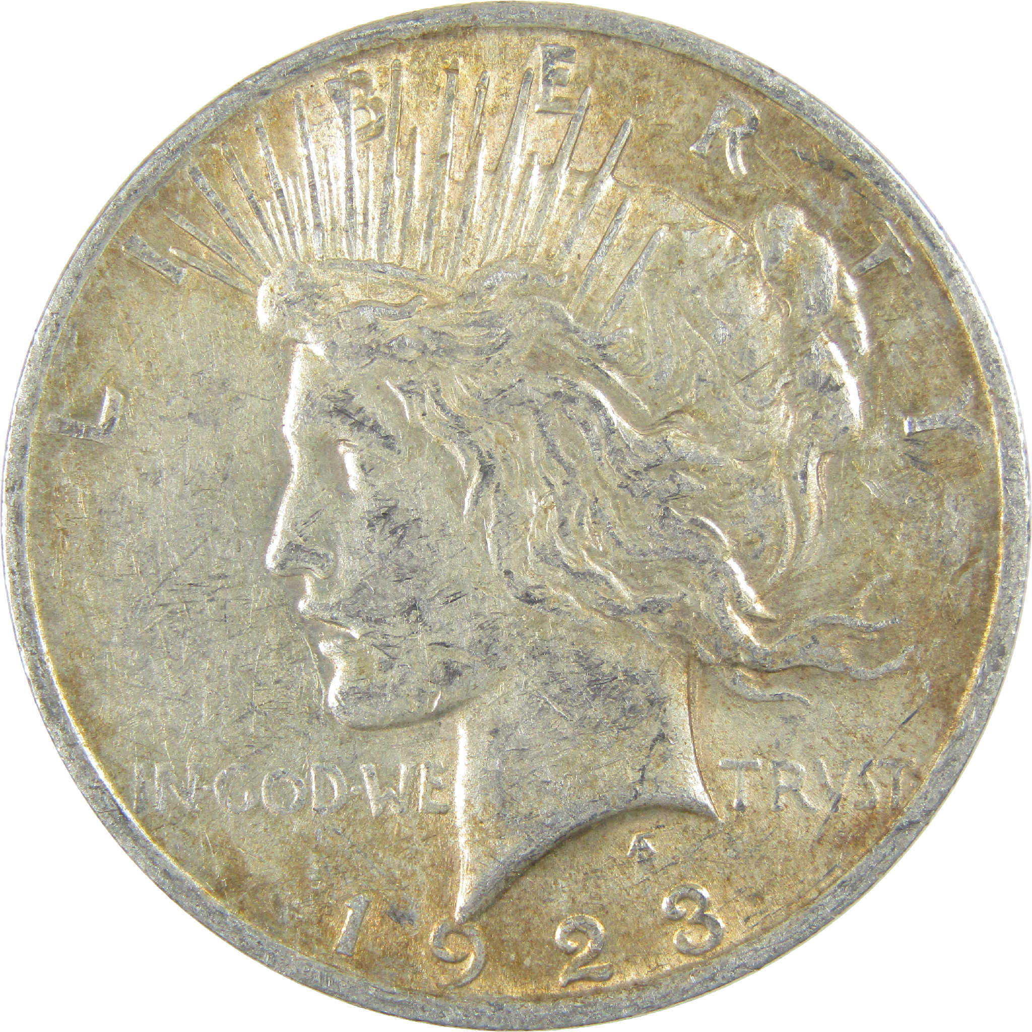 1923 Peace Dollar VF Very Fine Silver $1 Coin