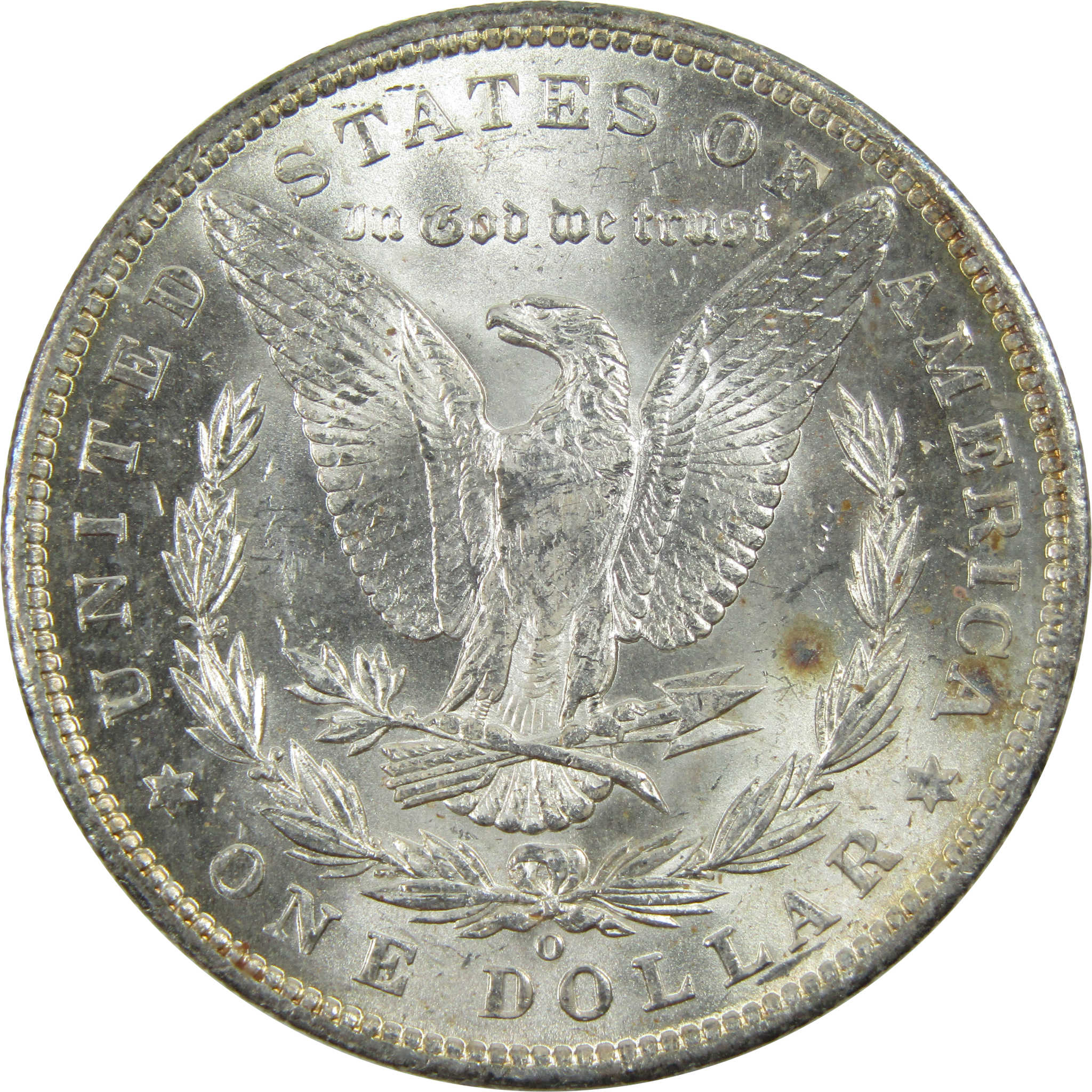 1885 O Morgan Dollar BU Choice Uncirculated Silver $1 Toned SKU:I13433