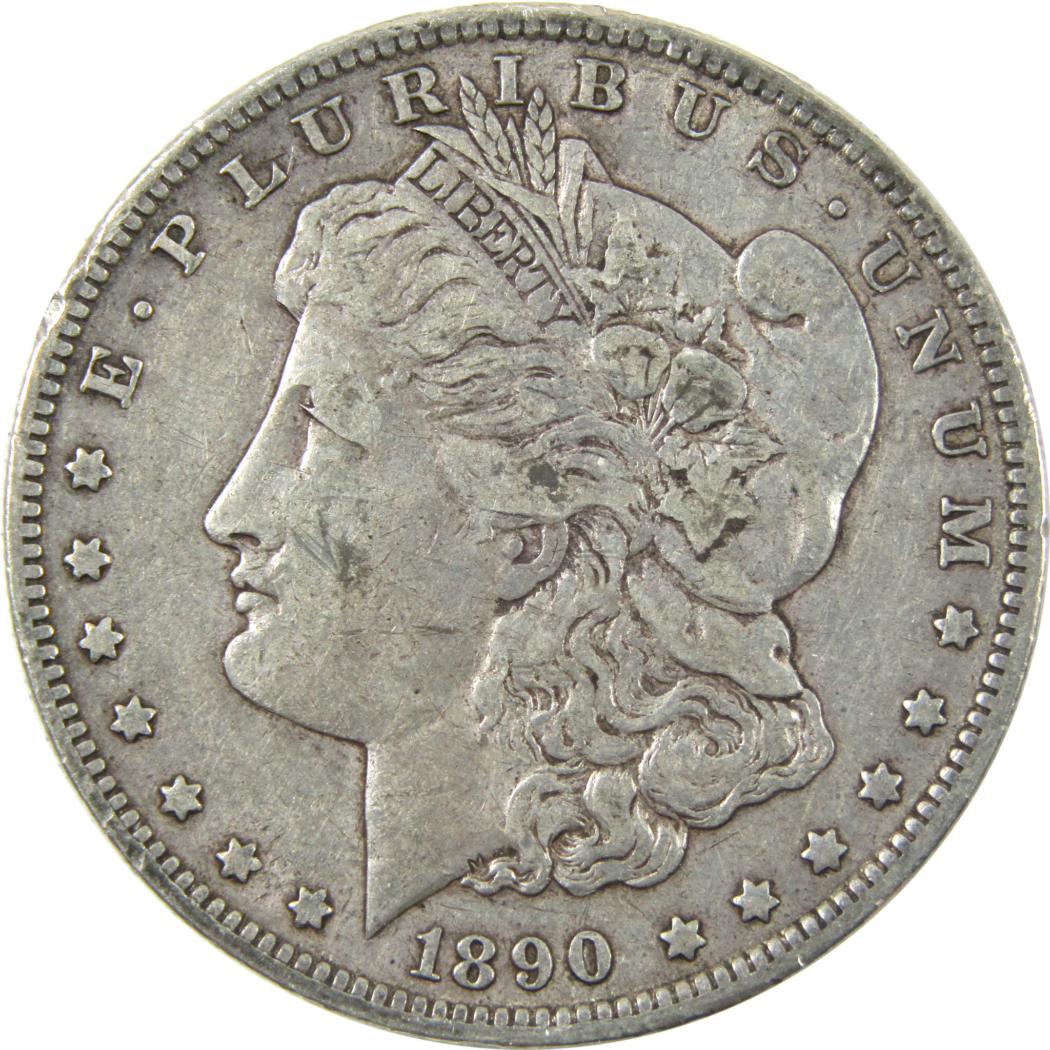 1890 O Morgan Dollar VF Very Fine Silver $1 Coin SKU:I14186 - Morgan coin - Morgan silver dollar - Morgan silver dollar for sale - Profile Coins &amp; Collectibles