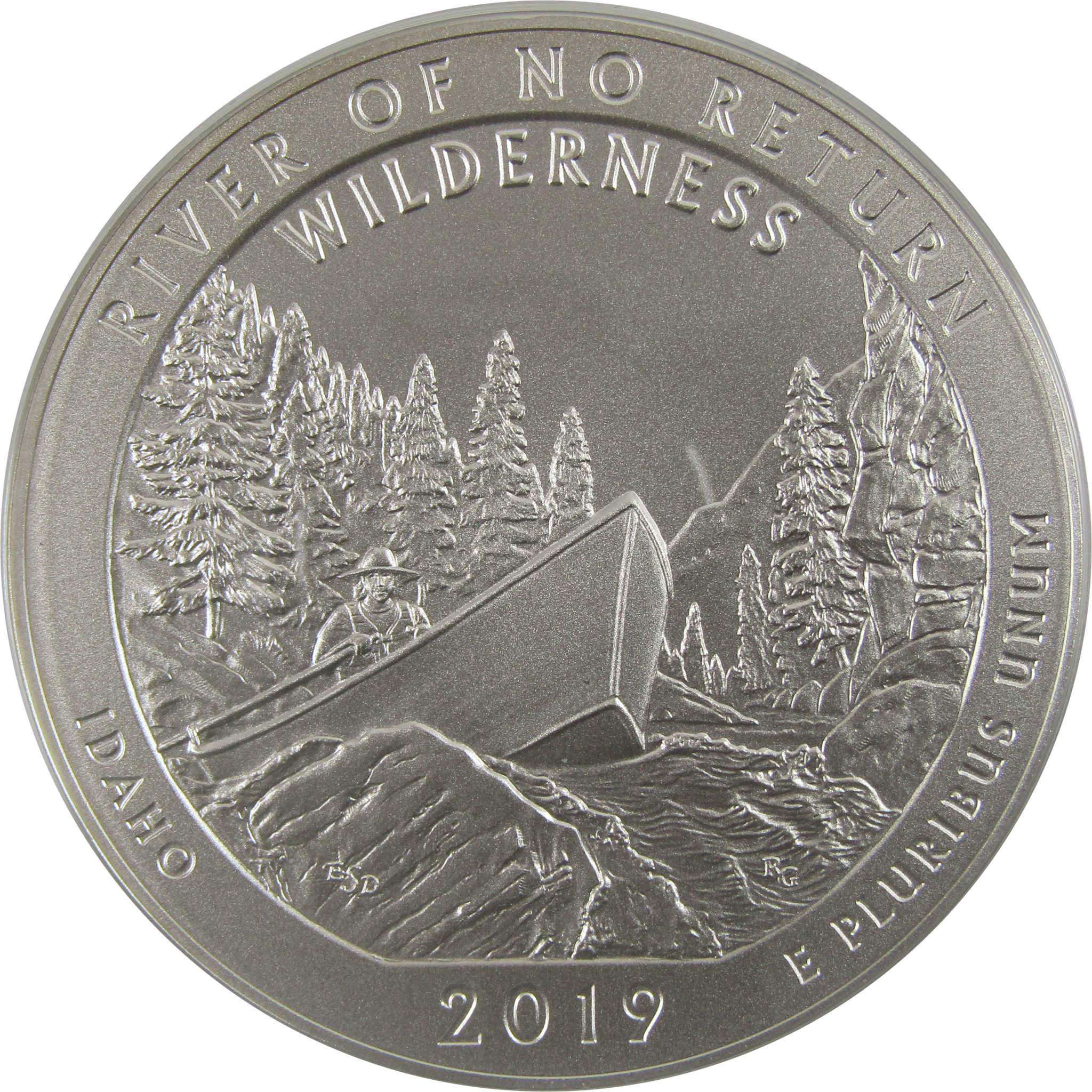 2019 P Frank Church River Wilderness 5 oz Silver OGP COA SKU:CPC2602