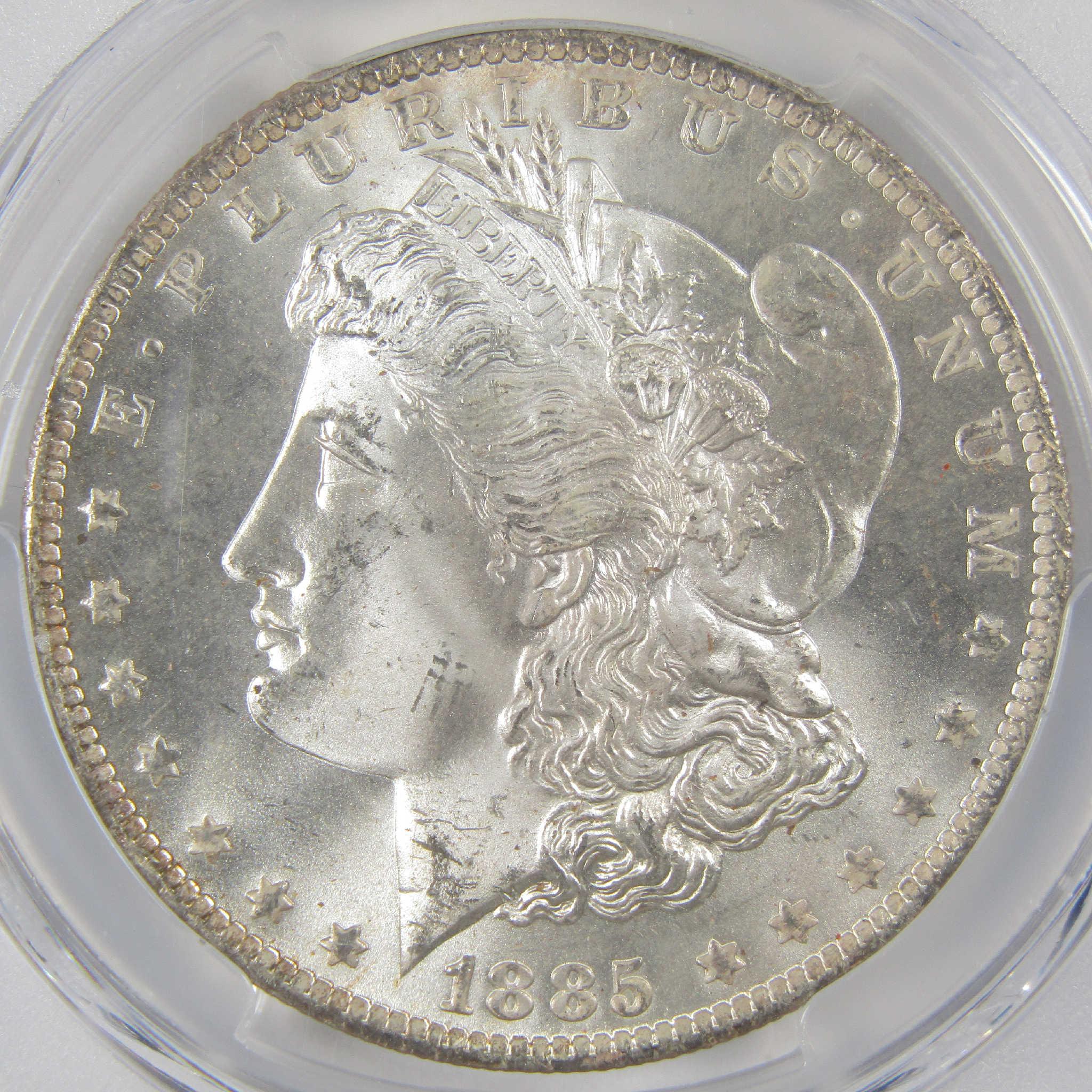 1885 O Morgan Silver Dollar MS 65+ PCGS Uncirculated $1 Coin - Morgan coin - Morgan silver dollar - Morgan silver dollar for sale - Profile Coins &amp; Collectibles